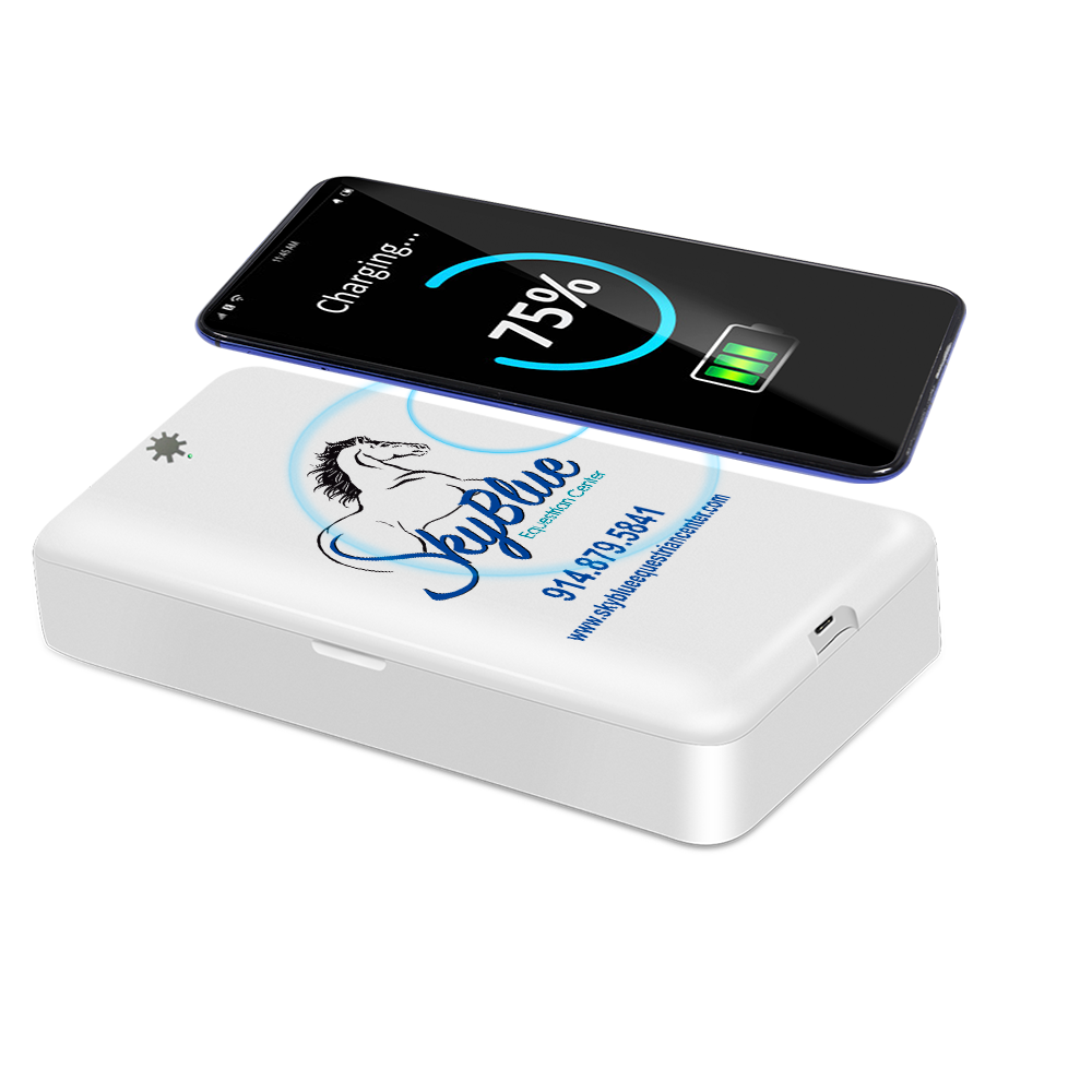 Aurora UV Sanitizer with Qi Wireless Charger 2