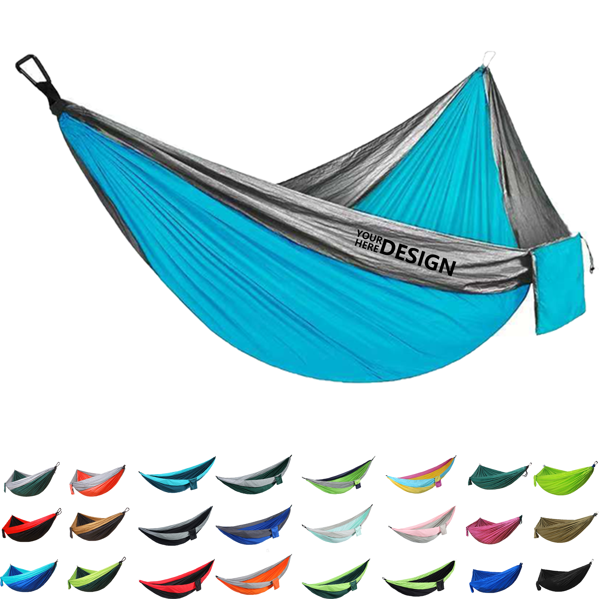 Lightweight Nylon Hammock 2