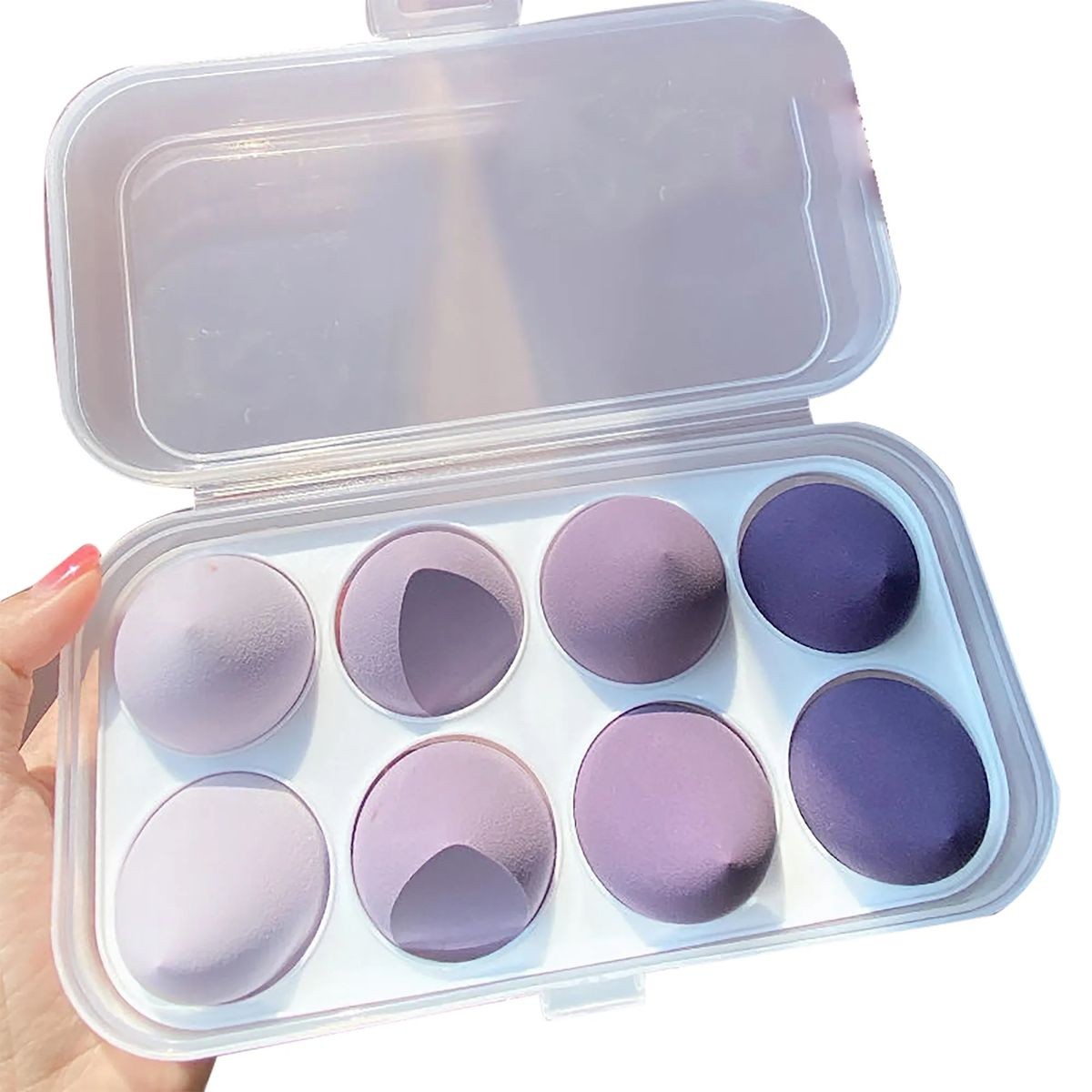 Non-Latex Makeup Sponge Set 4.73" x 3.15" for Foundation and Contouring 3