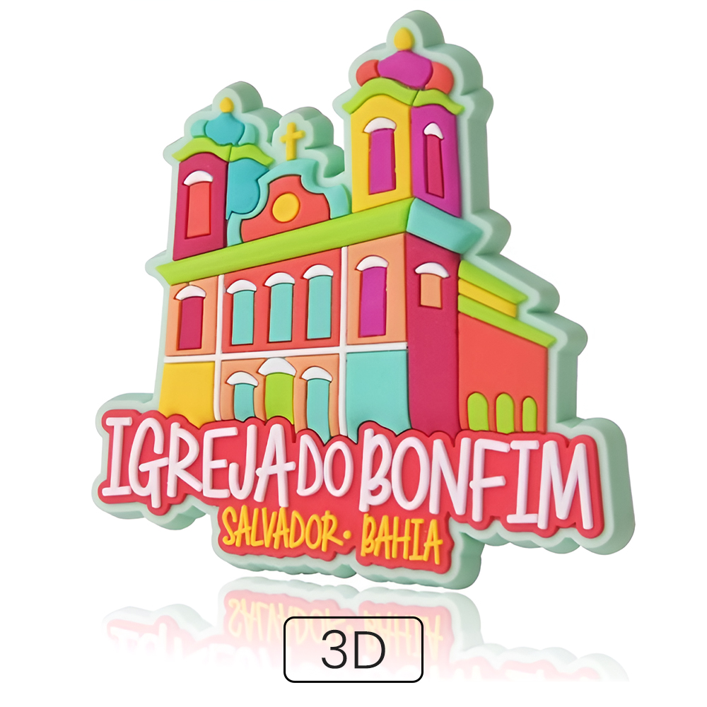 2.5" 2D Custom PVC Magnet 4