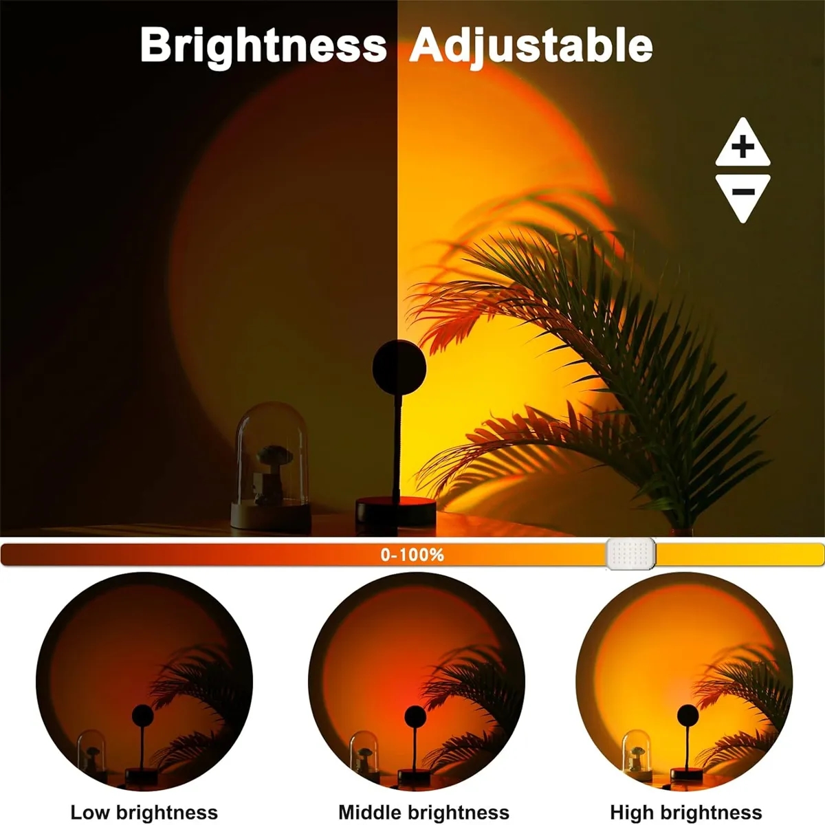 Sunset Projection Lamp with Remote 16 Colors 1