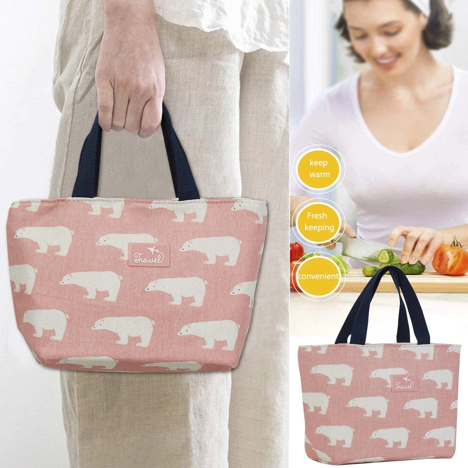 Cooler Lunch Tote Bag 5