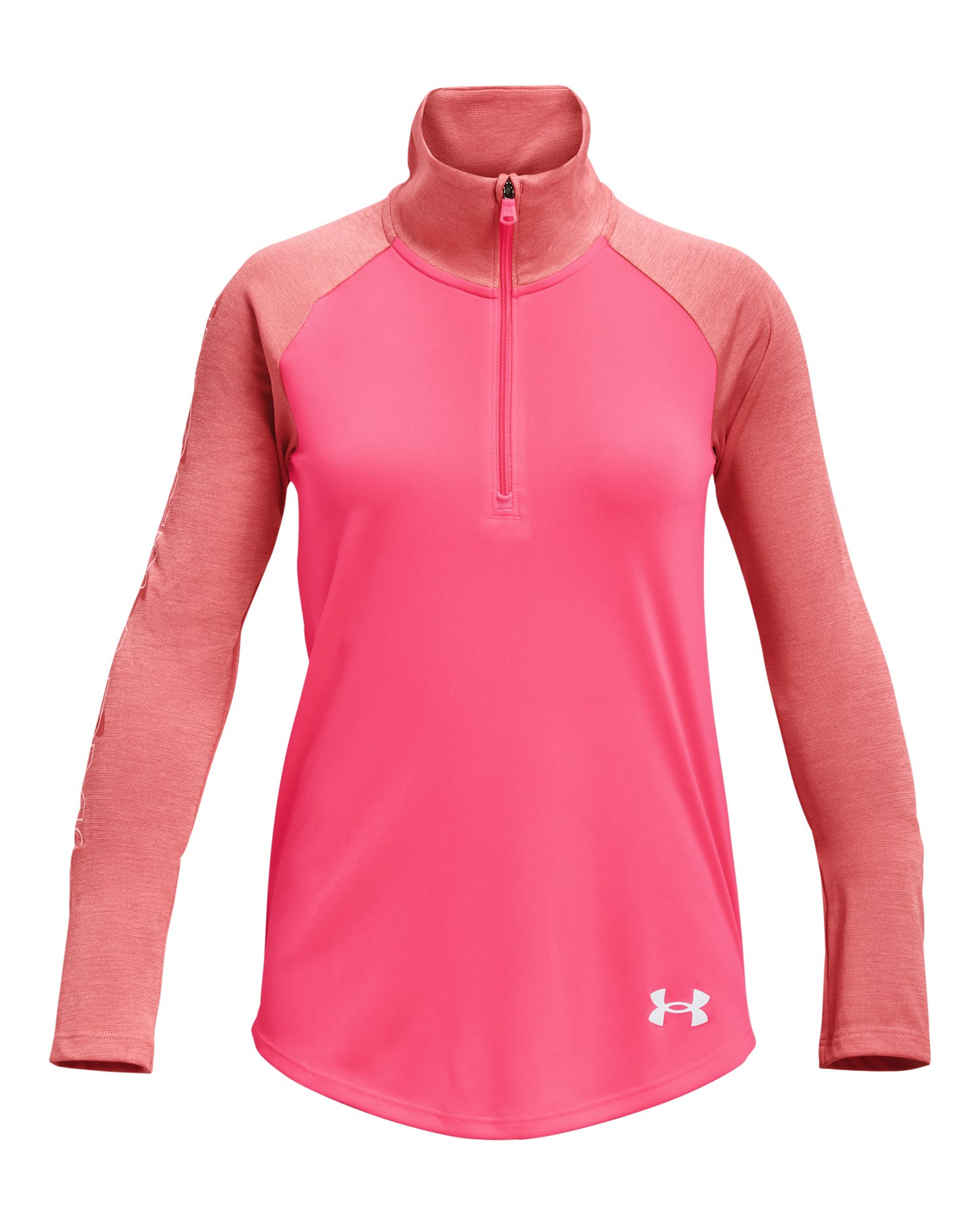 UA Tech Graphic Girls' Zip 4