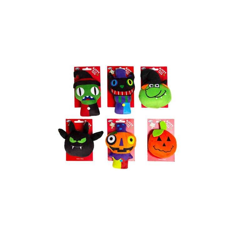 Halloween Cat Toys - 6 Assorted Styles 1