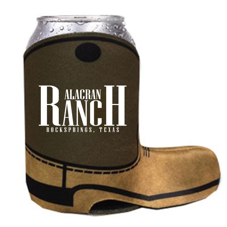 Cowboy Boot Shape Premium Foam Can Cooler-Full Color Sublimation 2
