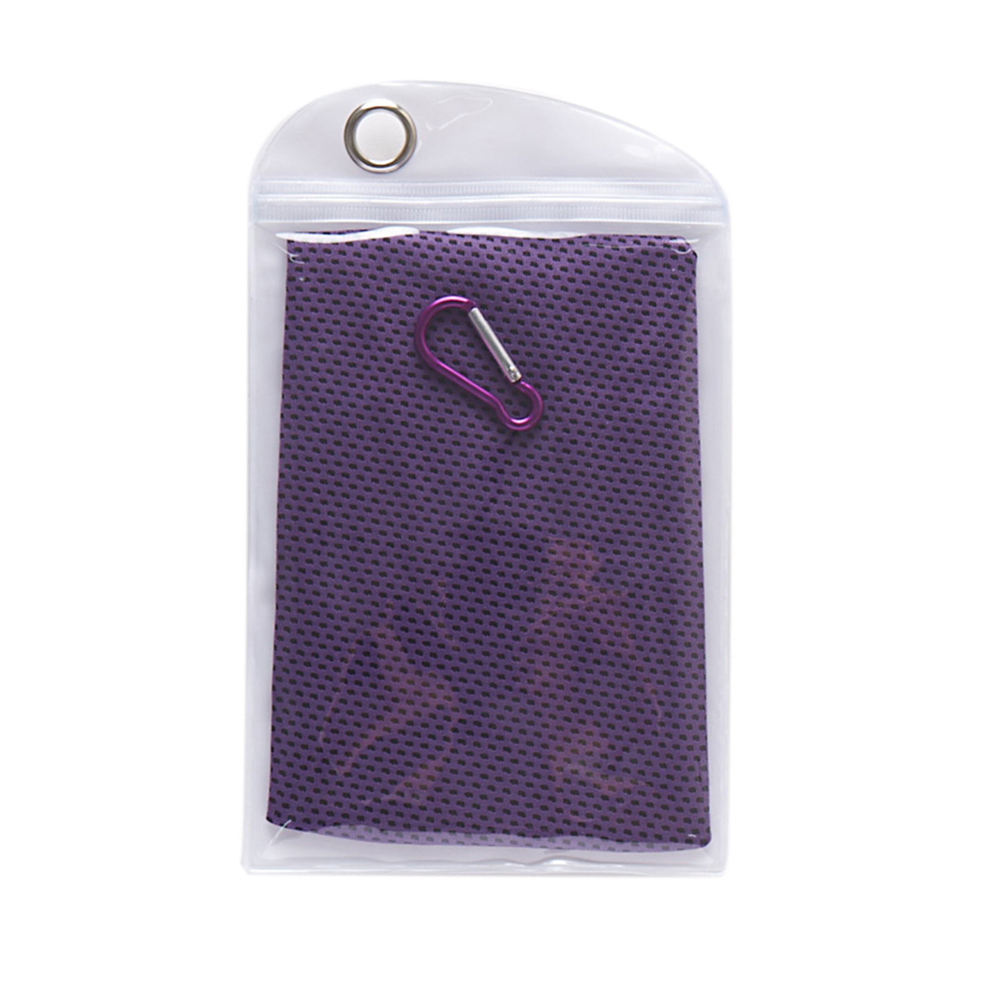 Cooling Mesh Towel With Carabiner Clip 35.4" x 12" 18