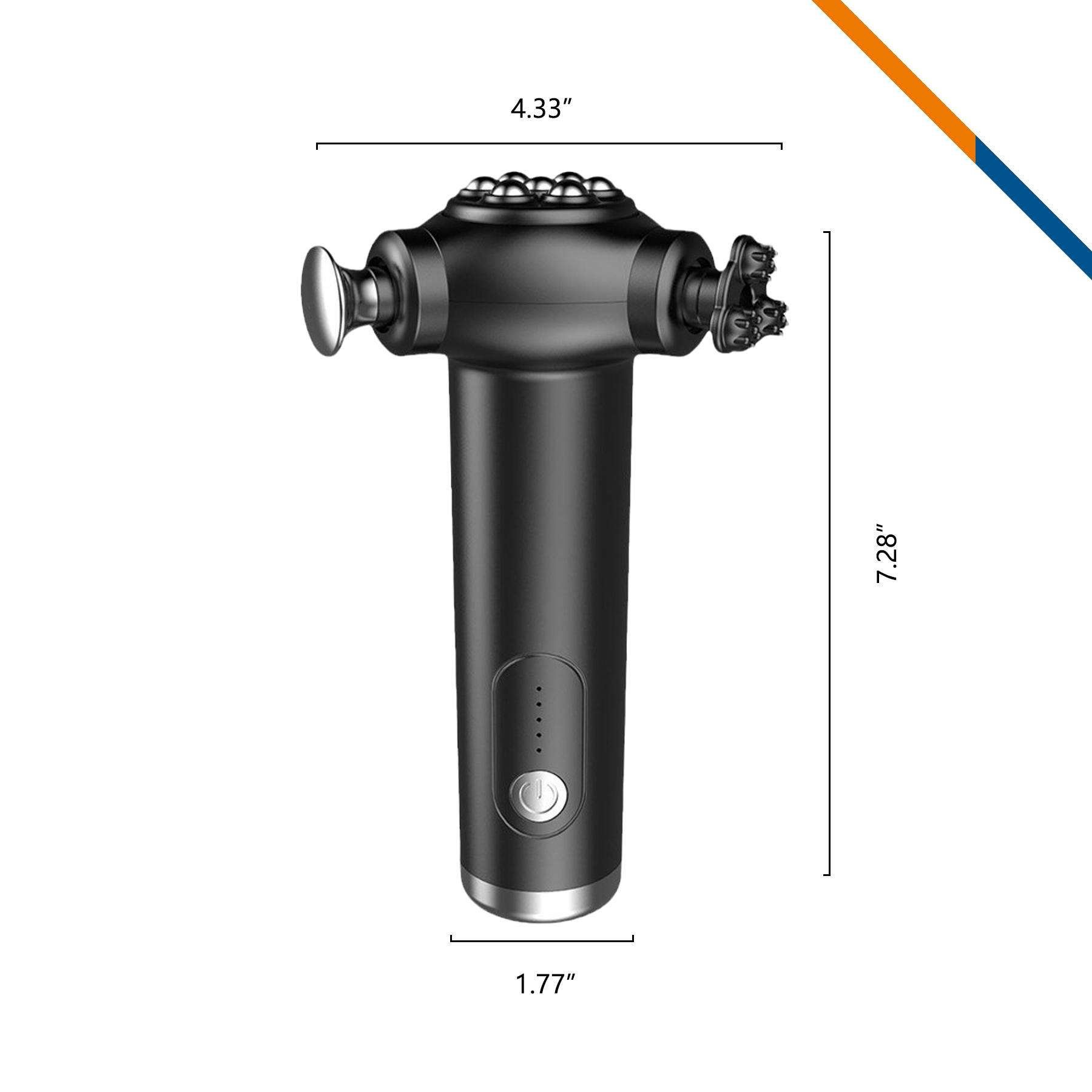 Blonfer Three Heads Massage Gun 2