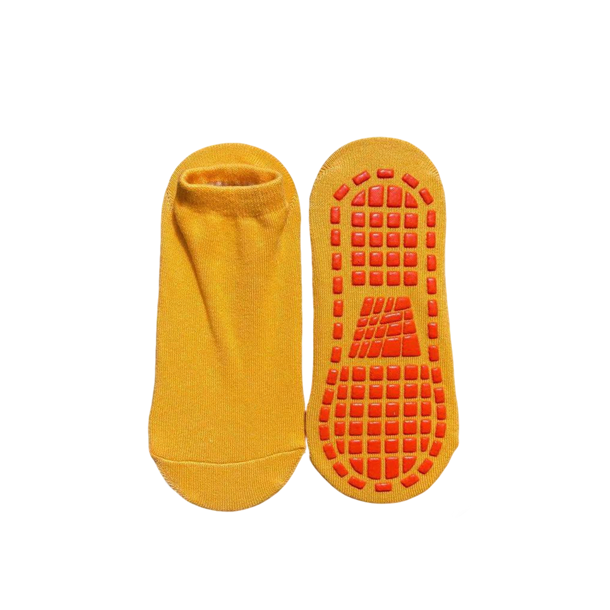 Cotton Grip Trampoline Sock With Anti Slip Sole 9" Length 14