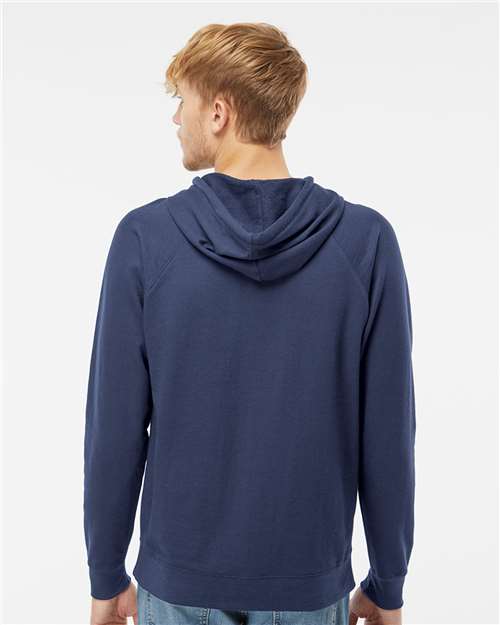 Unisex Icon Lightweight Loopback Terry Hooded Sweatshirt - SS1000 90