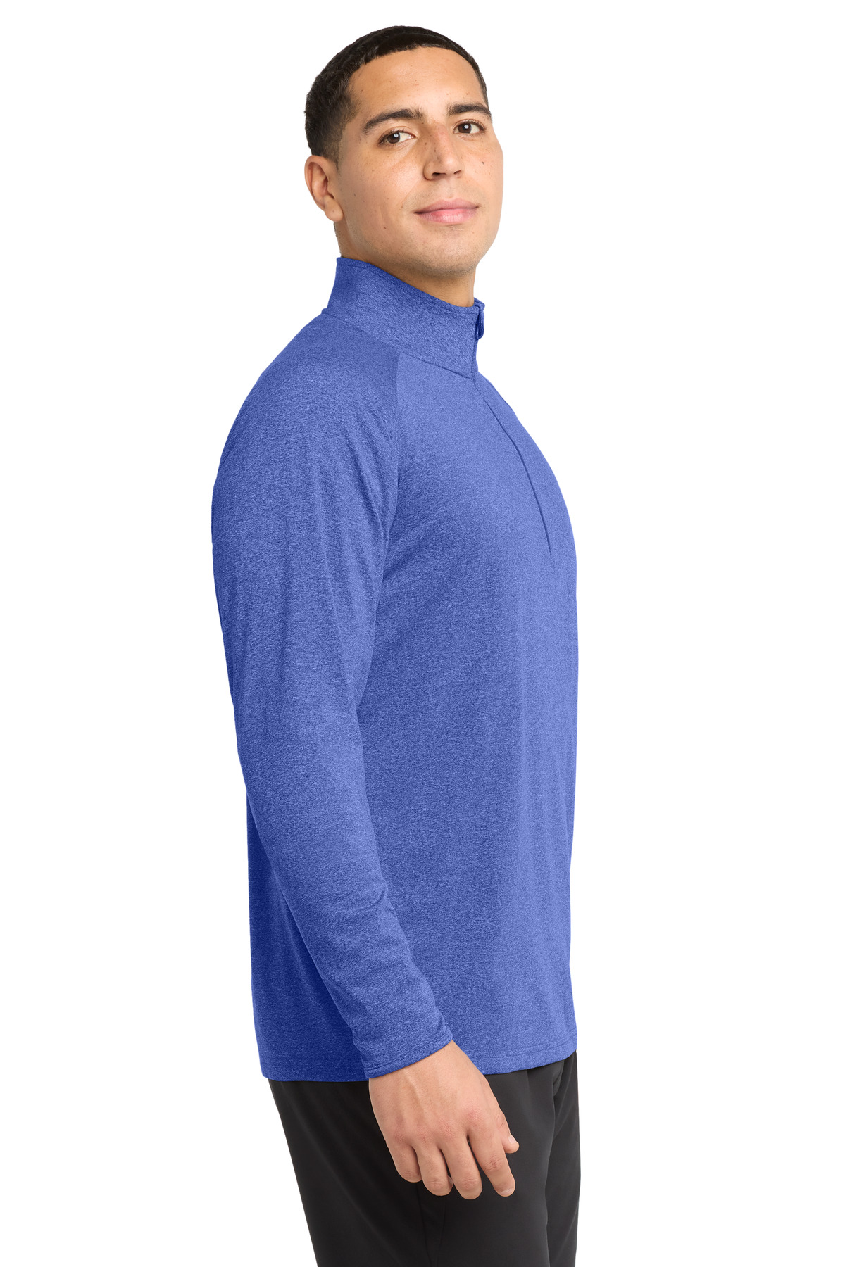 Sport-Tek Tall Sport-Wick Stretch 1/4-Zip Pullover. TST850 54
