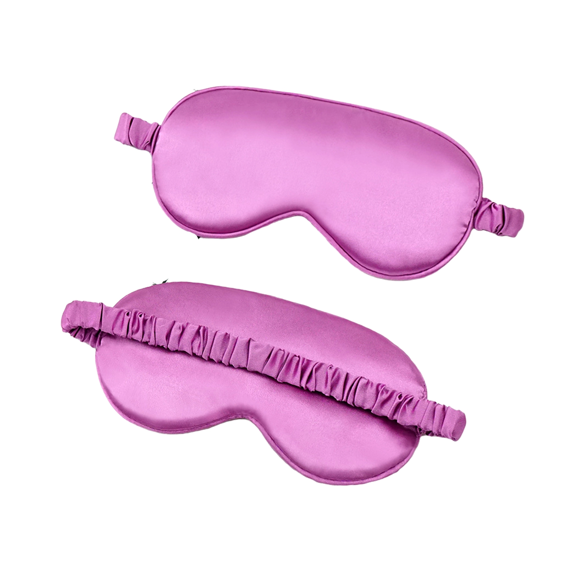 Soft Imitated Silk Eye Mask Blindfold 8