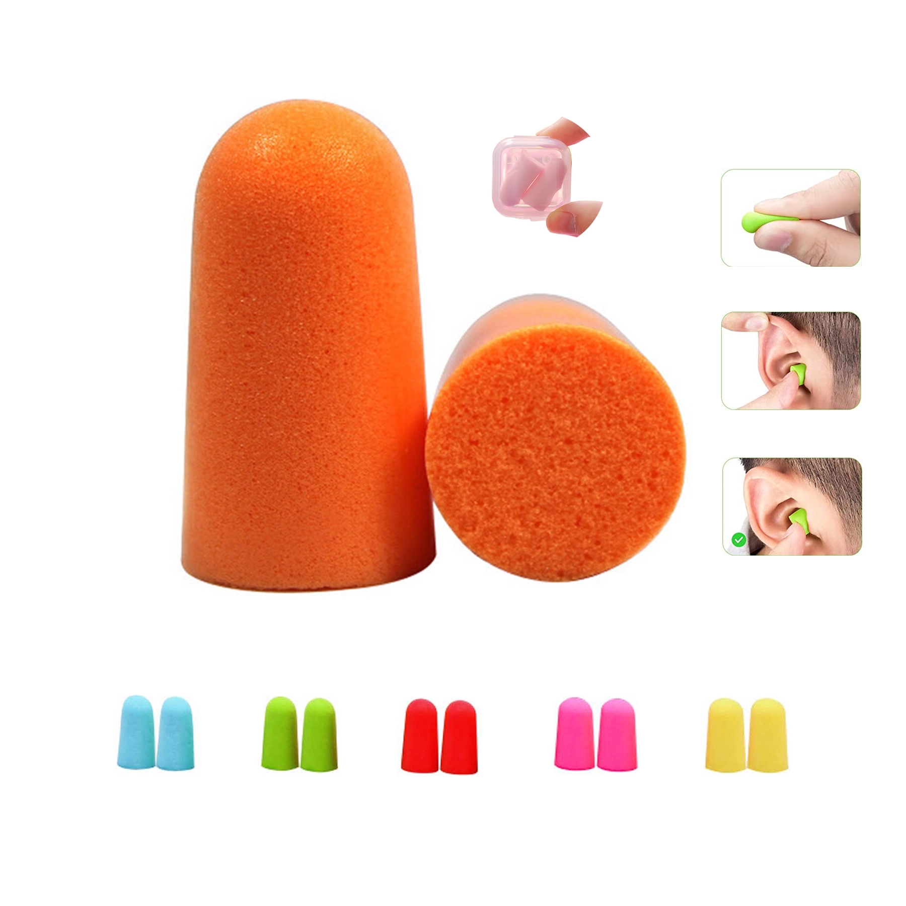 PU Earplugs In Case 2
