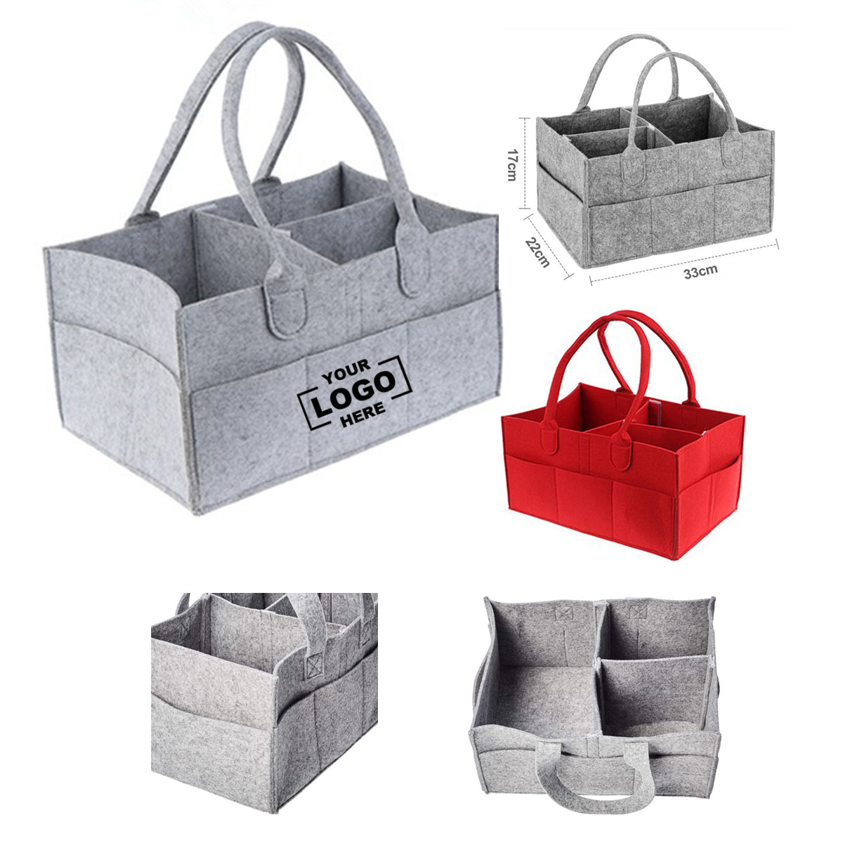 Baby Diaper Caddy Foldable Organizer 4