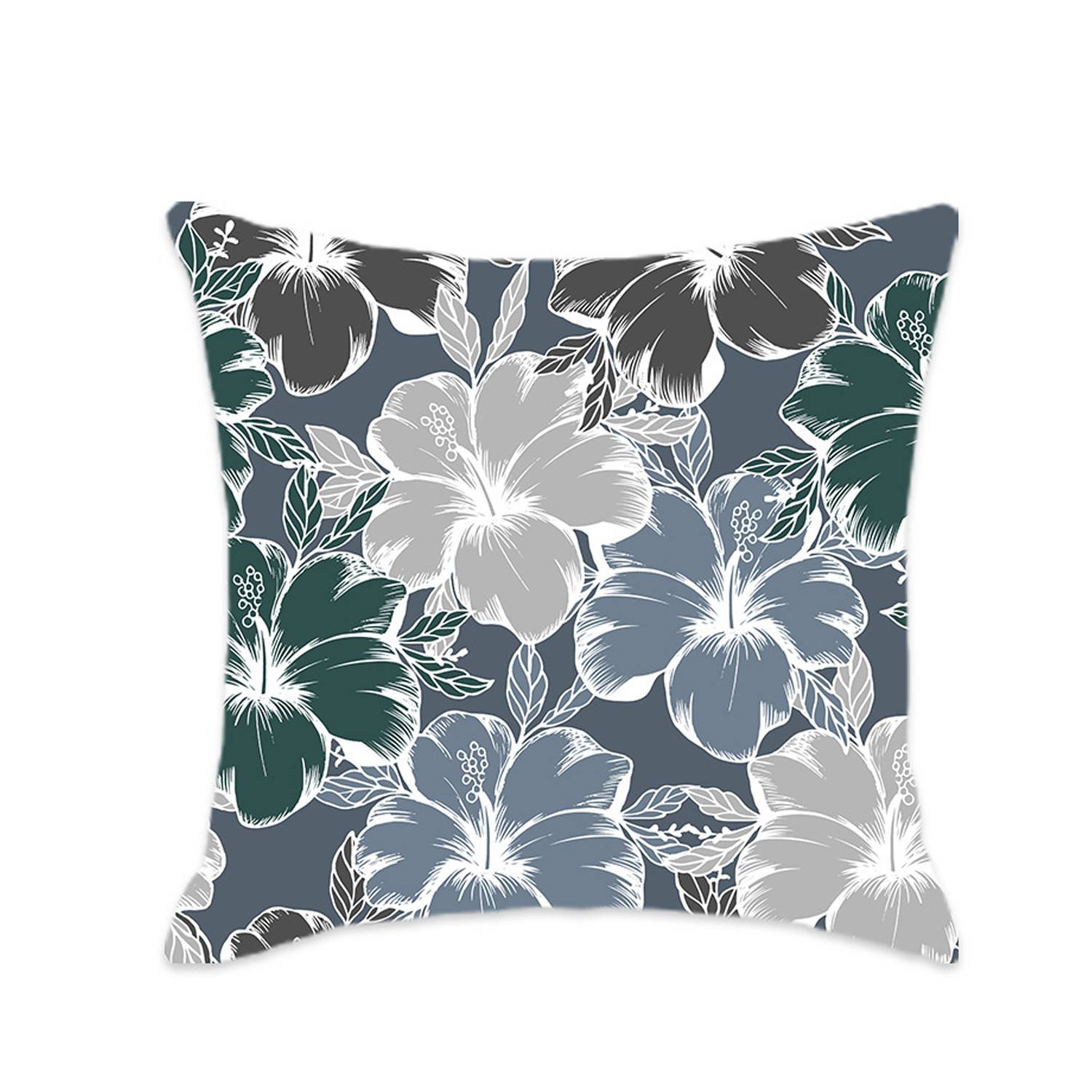 Car Home Comfortable Soft Floral Series Pillow Cover 2