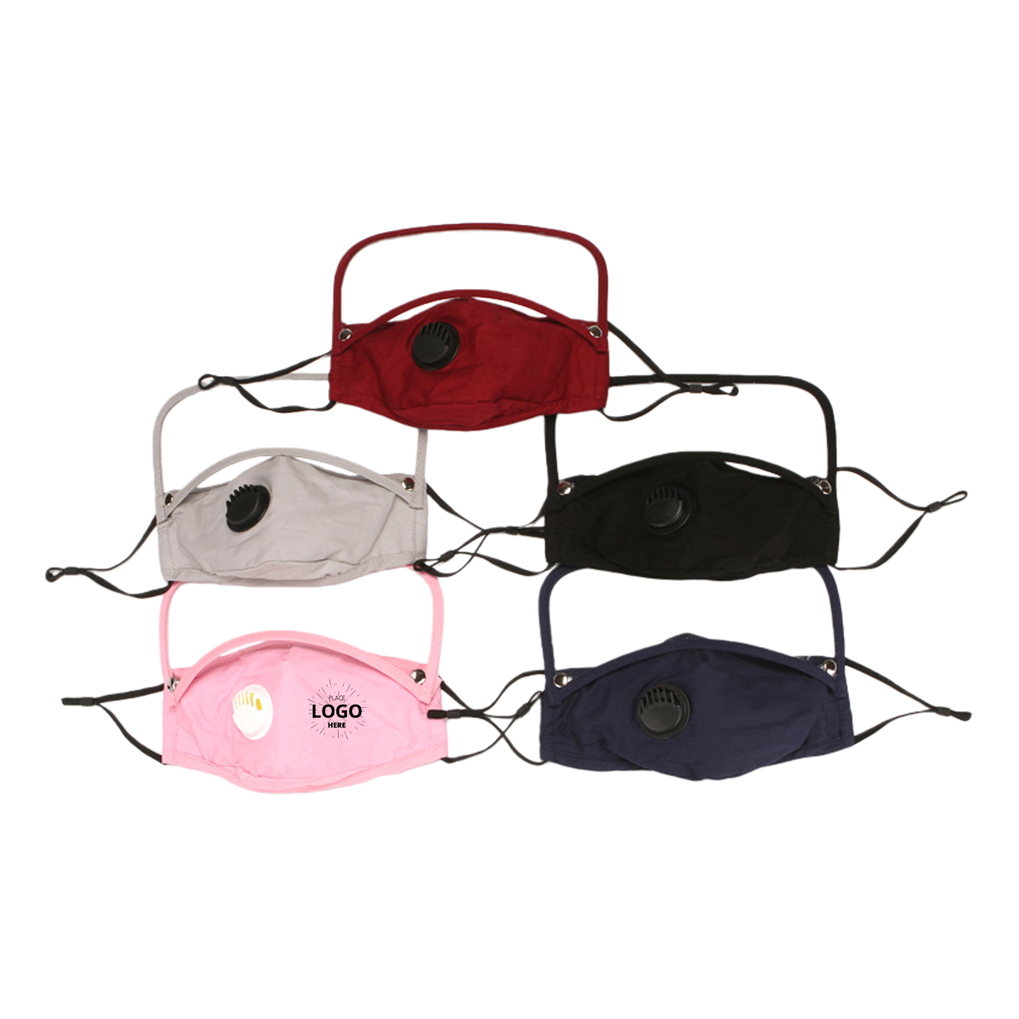 Washable Face Mask with Breather Valve 1