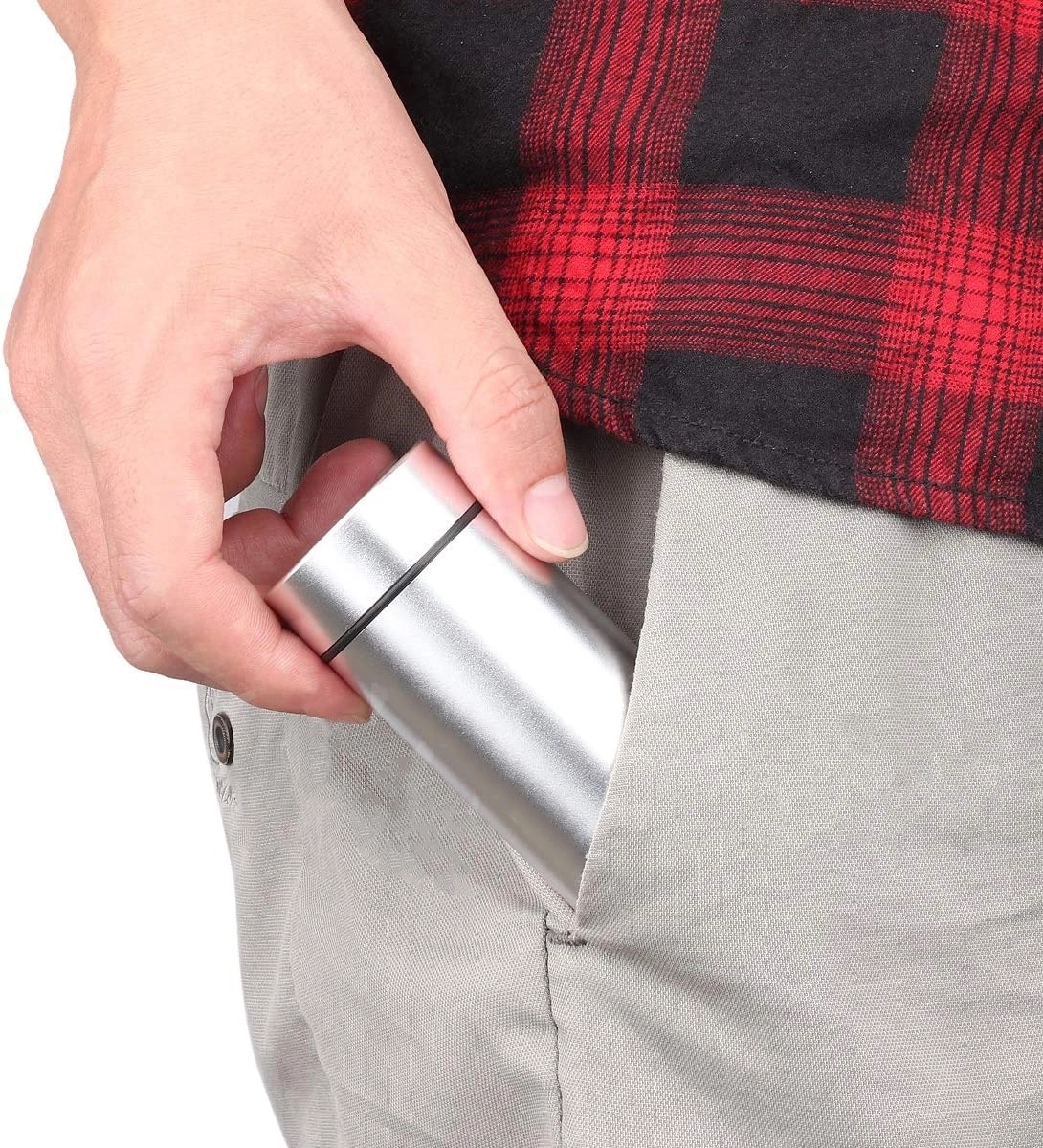 Portable Airtight Aluminum Storage Jar Container 3