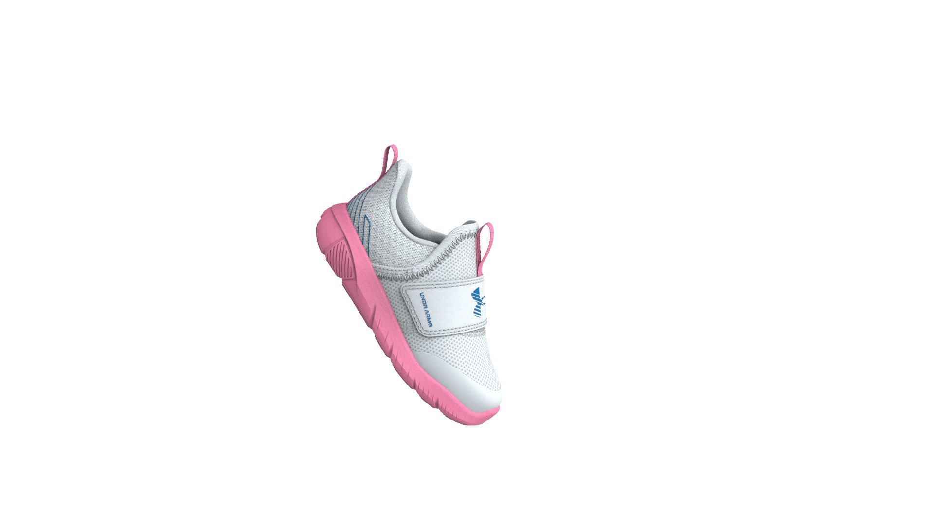 UA Flash Girls' Infant Running Shoes 2
