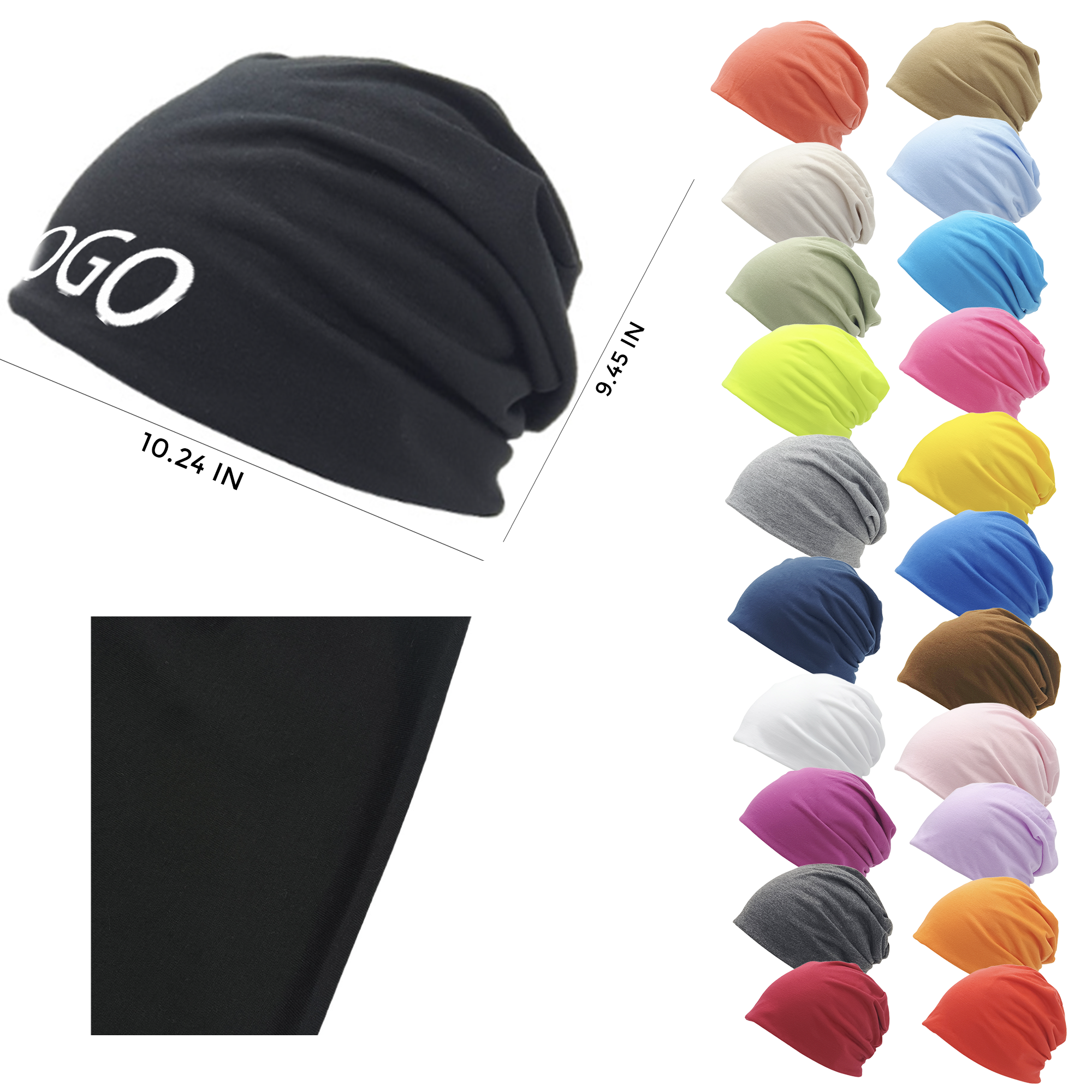 Durable Polyester Knitted Hat 2