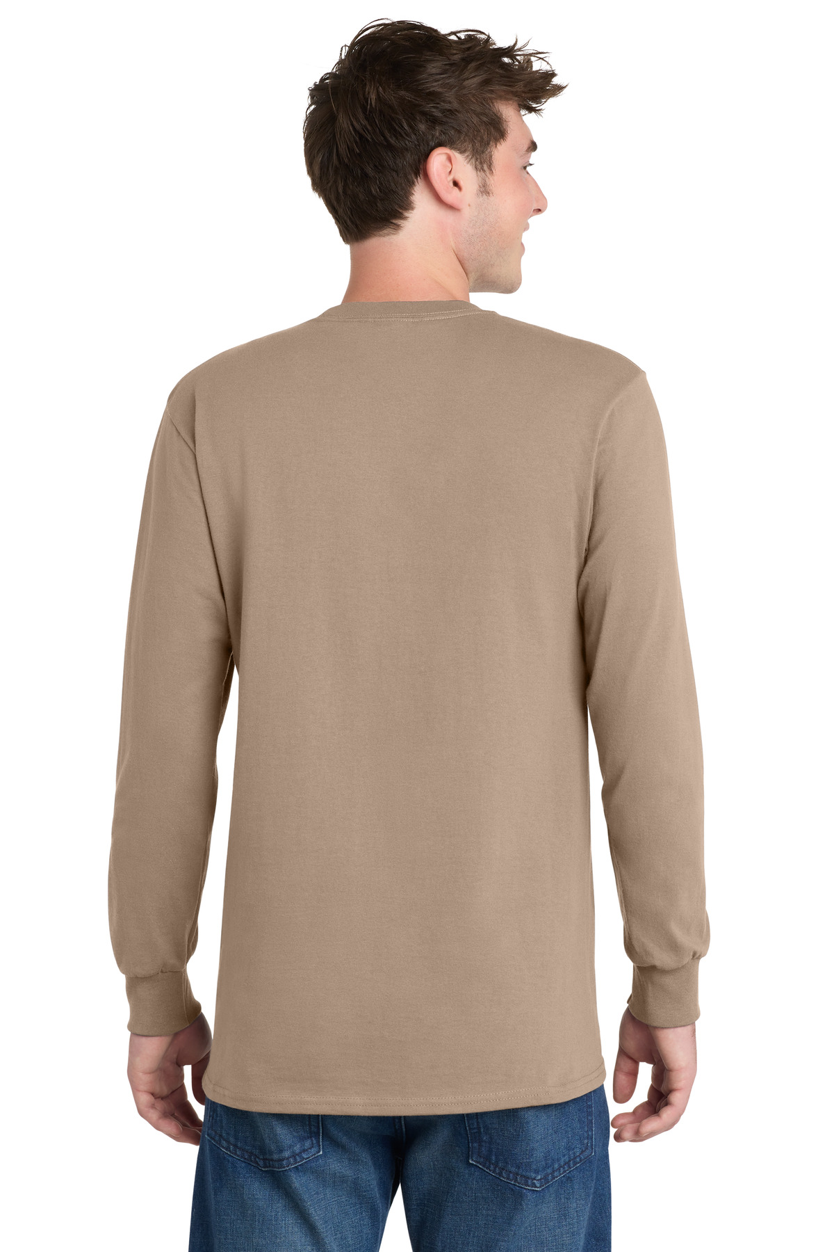 Port & Co Tall Long Sleeve Essential Tee. PC61LST 159