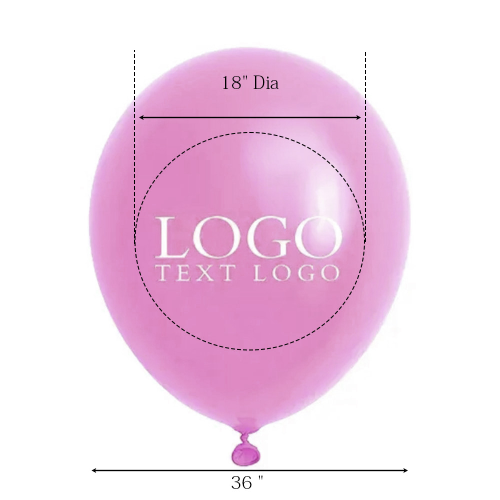 36" Macaron Latex Balloon 12