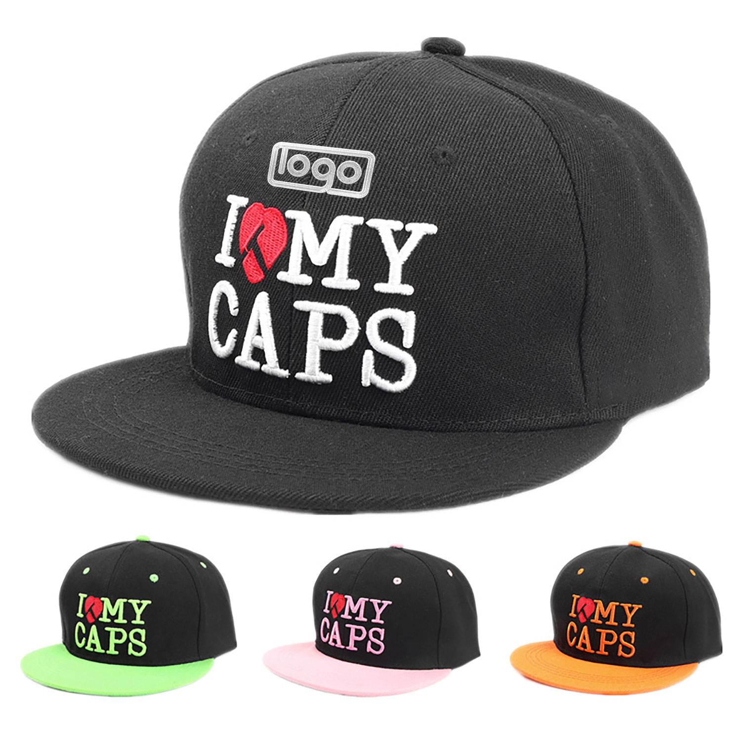 Embroidered Baseball Cap w/ Letters 8
