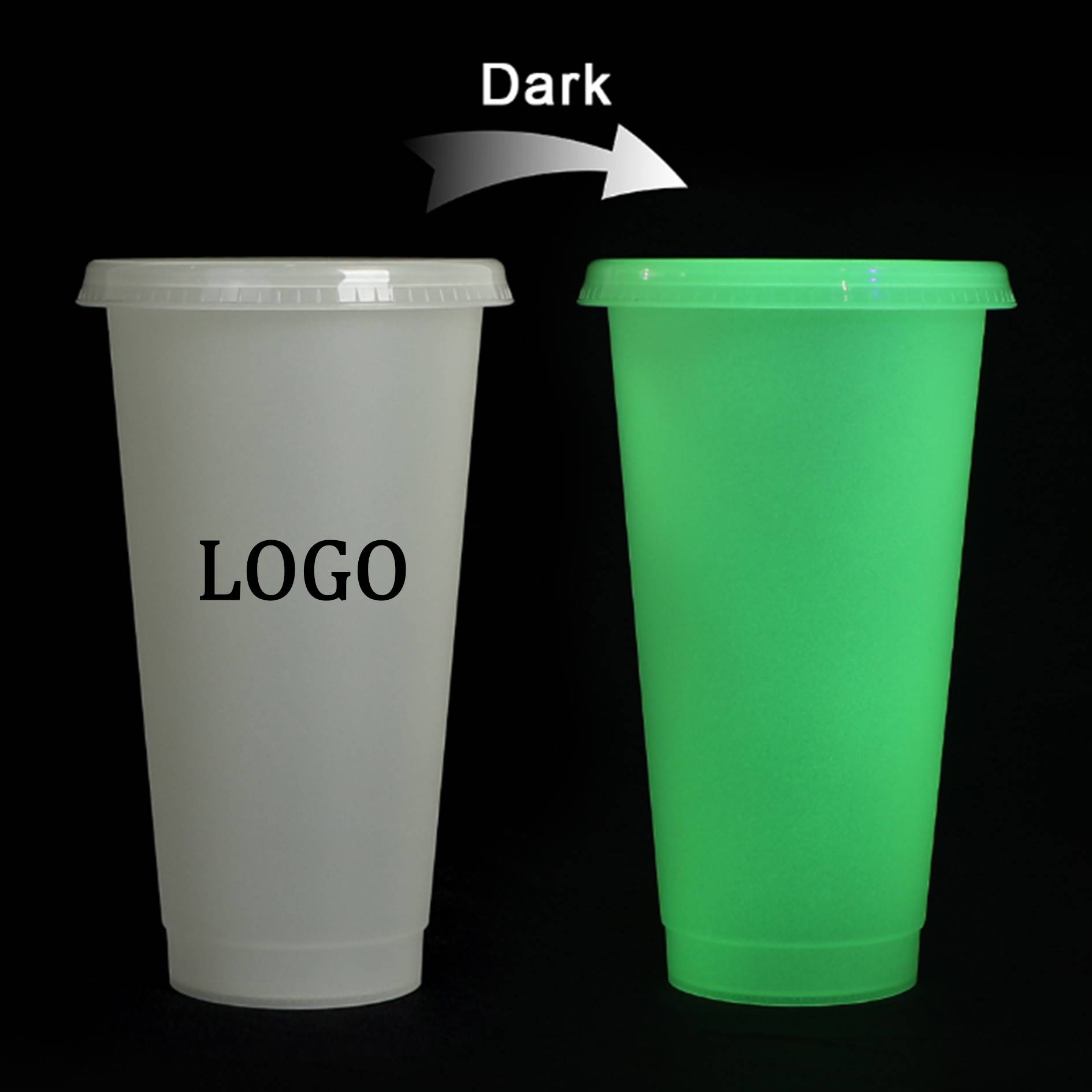 24oz. Magic Luminous Straw Cup 5