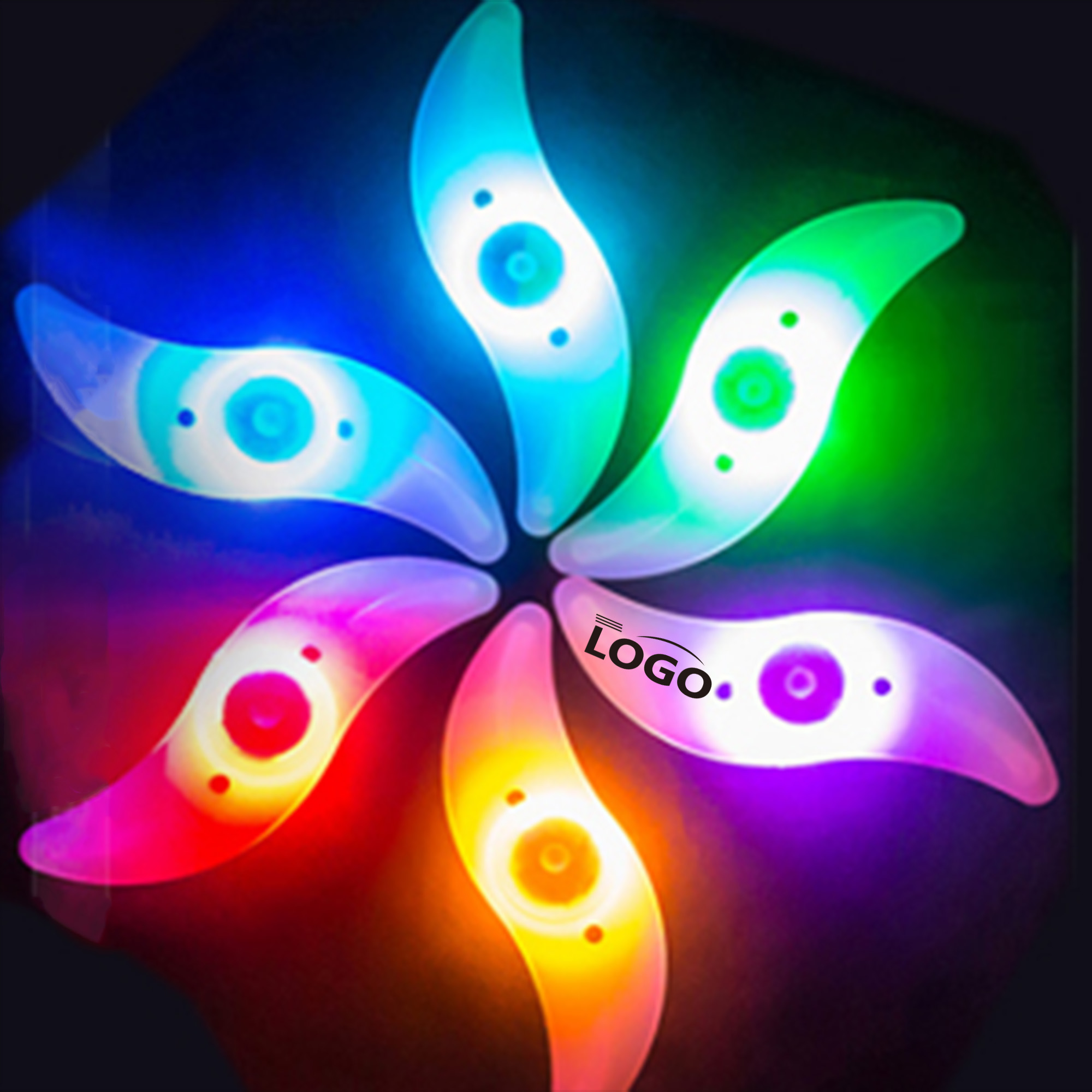 Lights LED Bike Spoke Easy Install Colorful Wheel 4