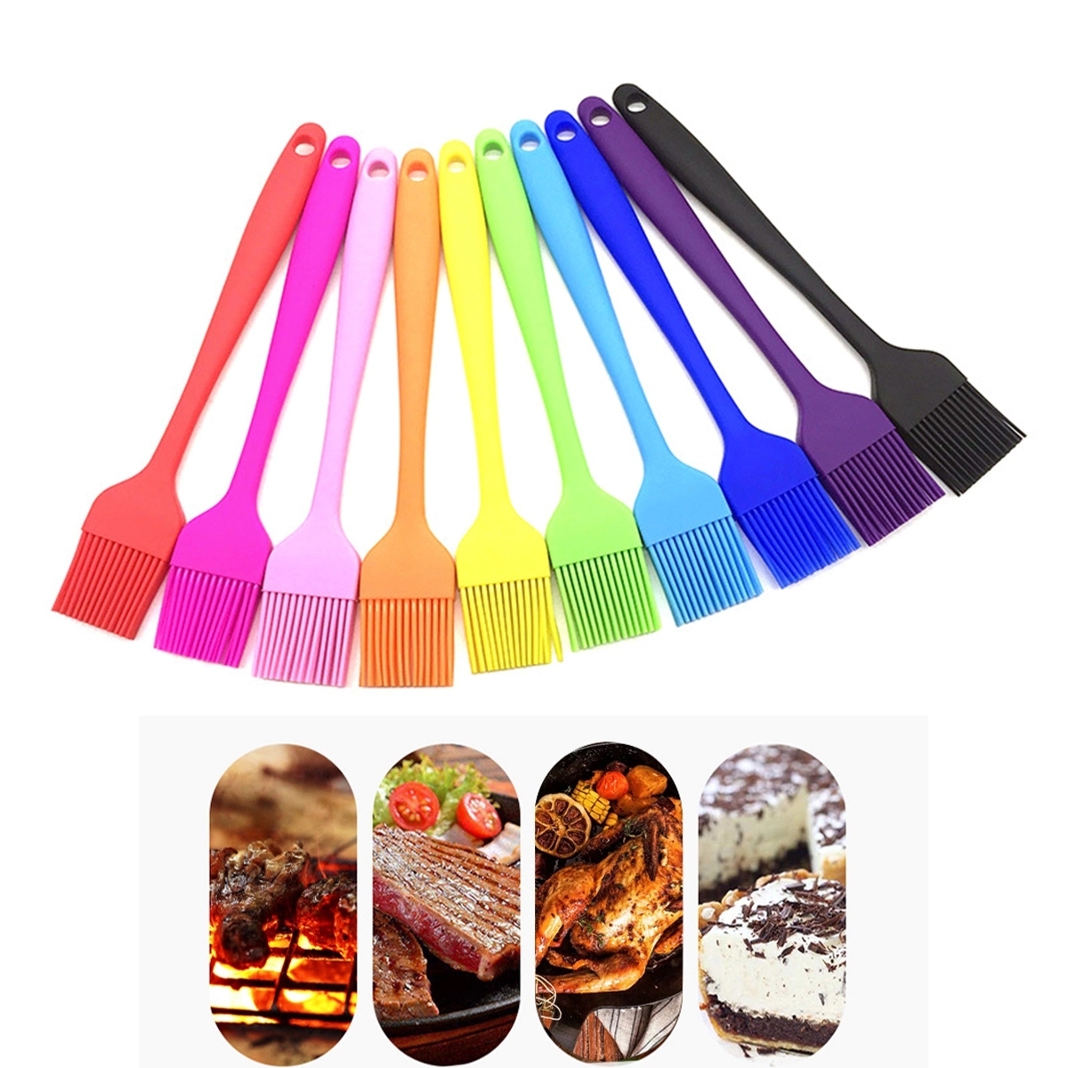 Silicone Basting Pastry Brush For Bbq 6