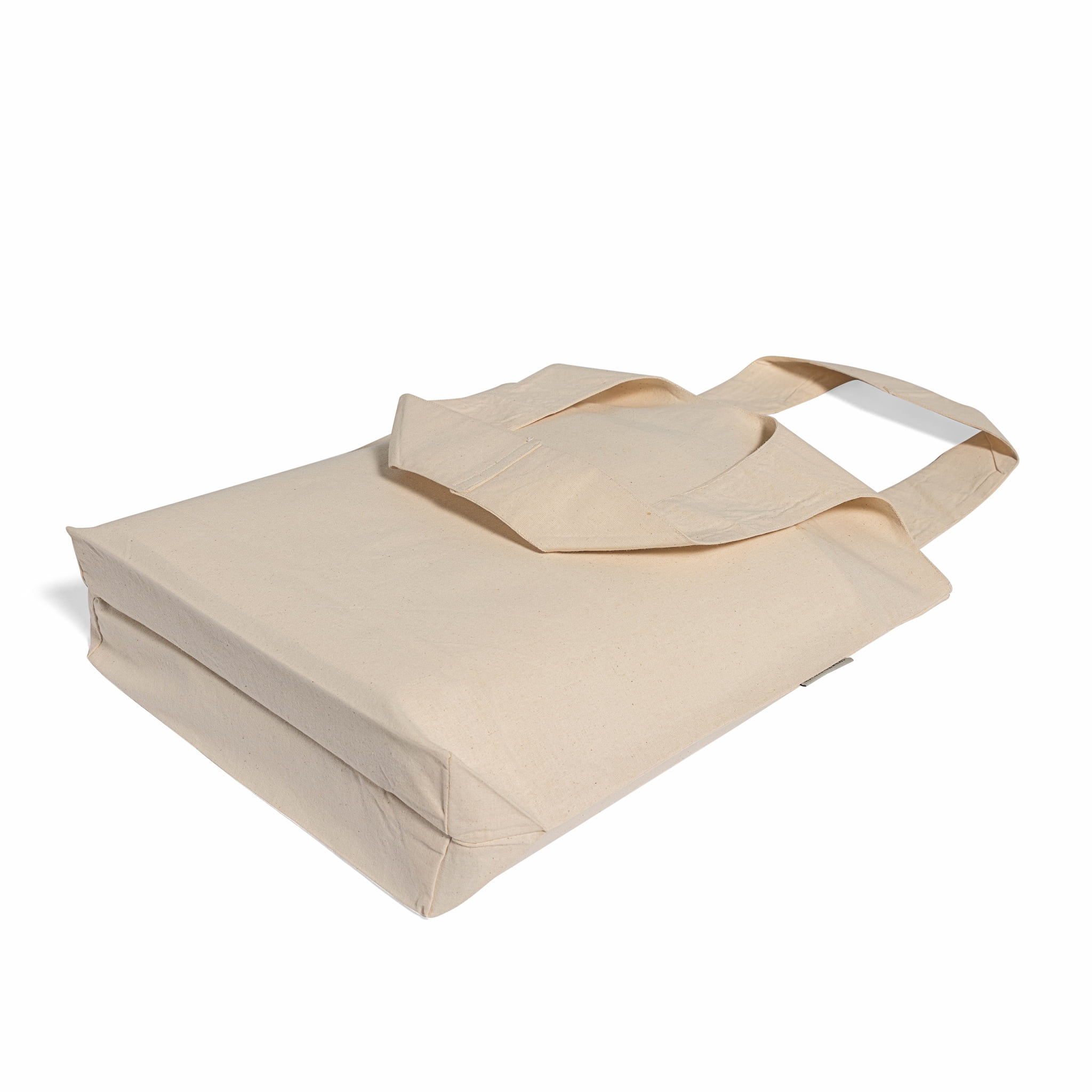 Organic Stow-N-Go Cotton Tote Bag, custom tote bag with logo imprint 2