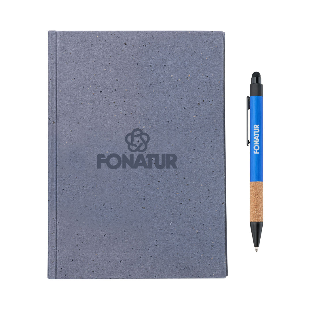 Tree Free Notebook/Manuel Recycled Pen Gift Set