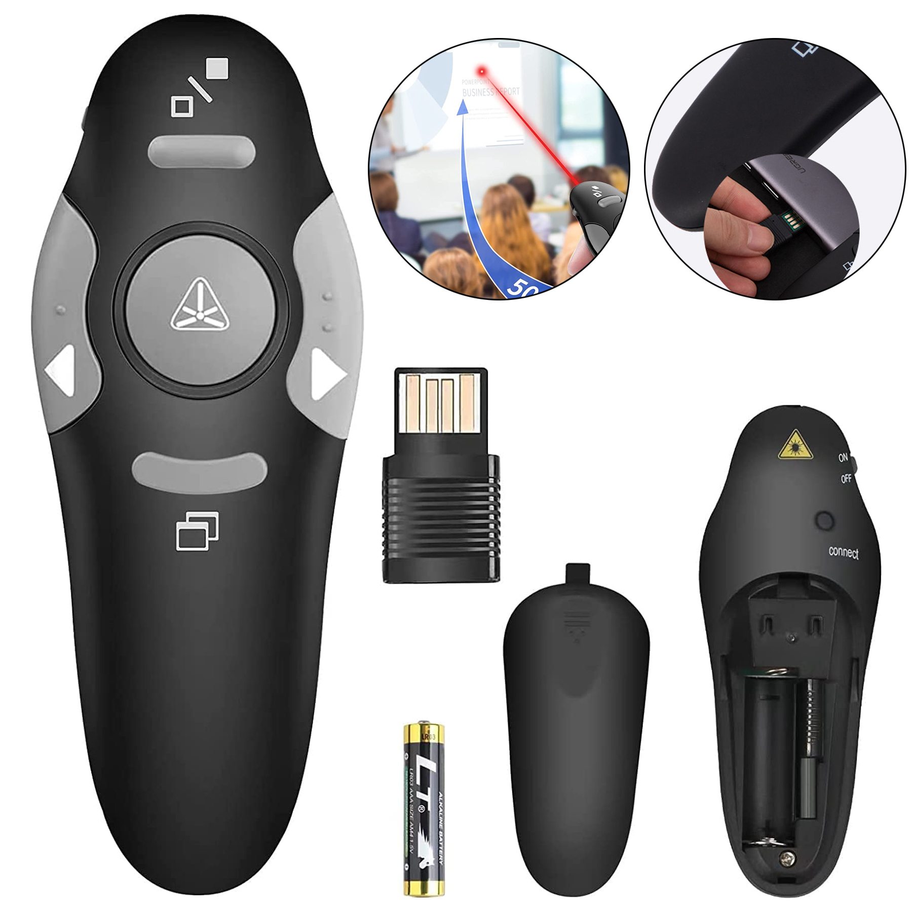 Wireless Presentation Remote Pointer 1