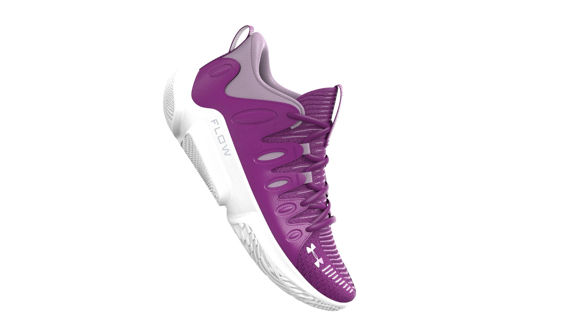 UA Flow Breakthru 4 Women's Basketball Shoes, custom athletic wear with logo imprint 3