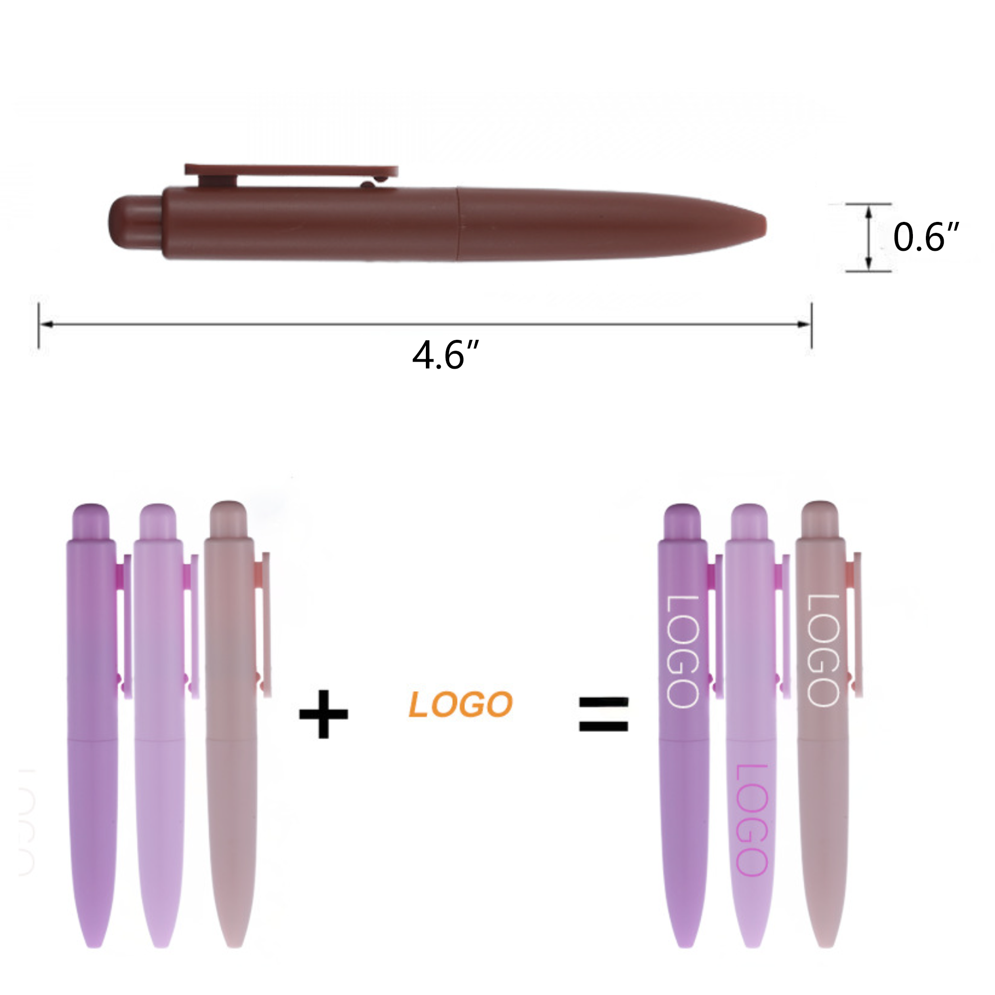 Mini Retractable Quick-Dry Pocket Pen 2