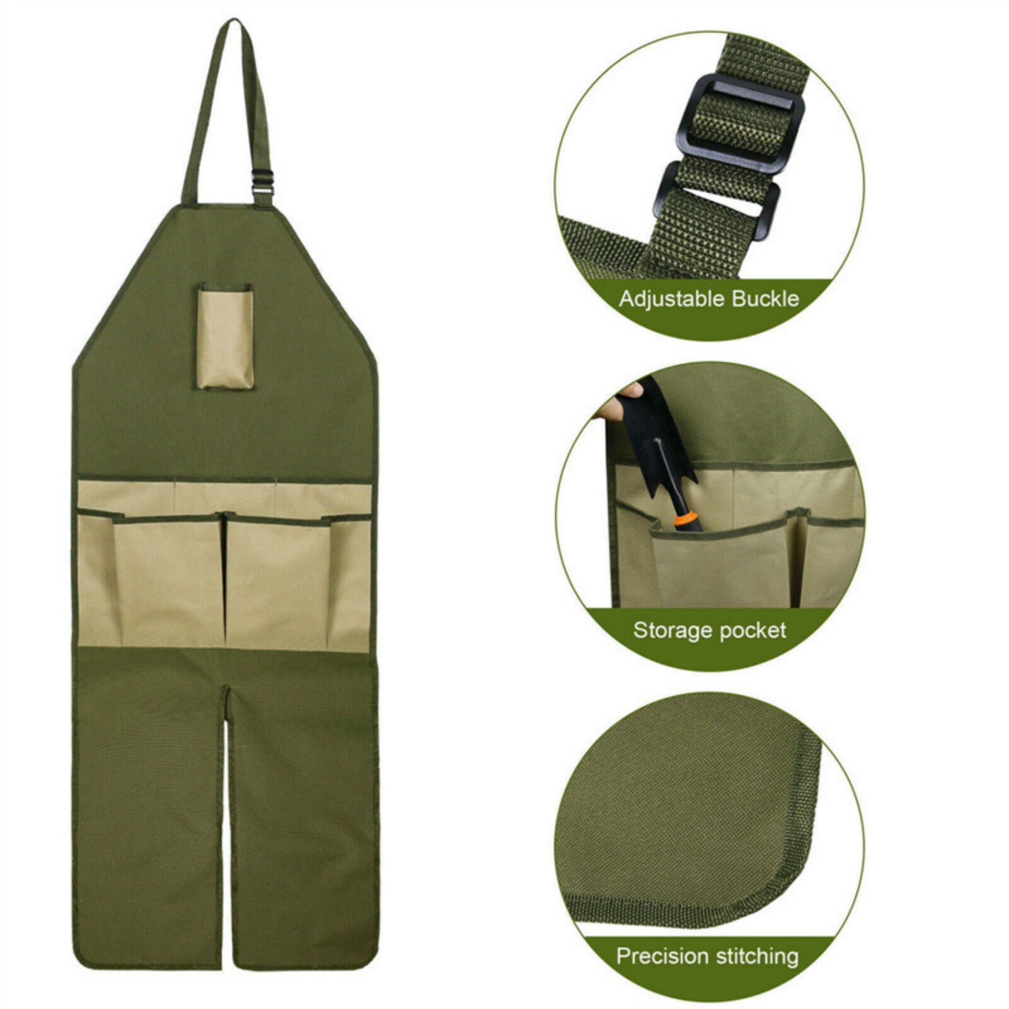 Gardening Apron With Multiple Pockets 4