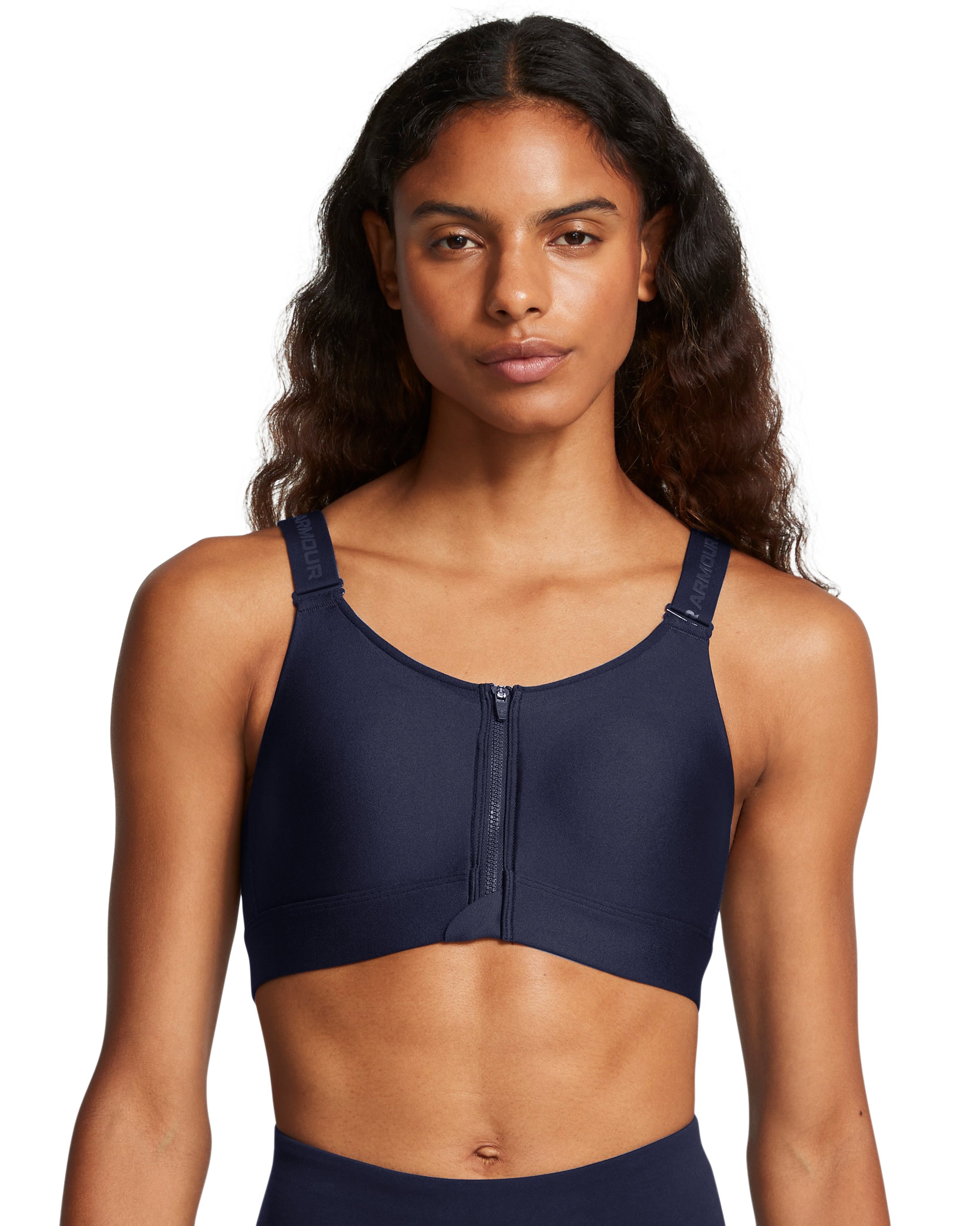UA Infinity 2.0 High Zip Women's Sports Bra 6