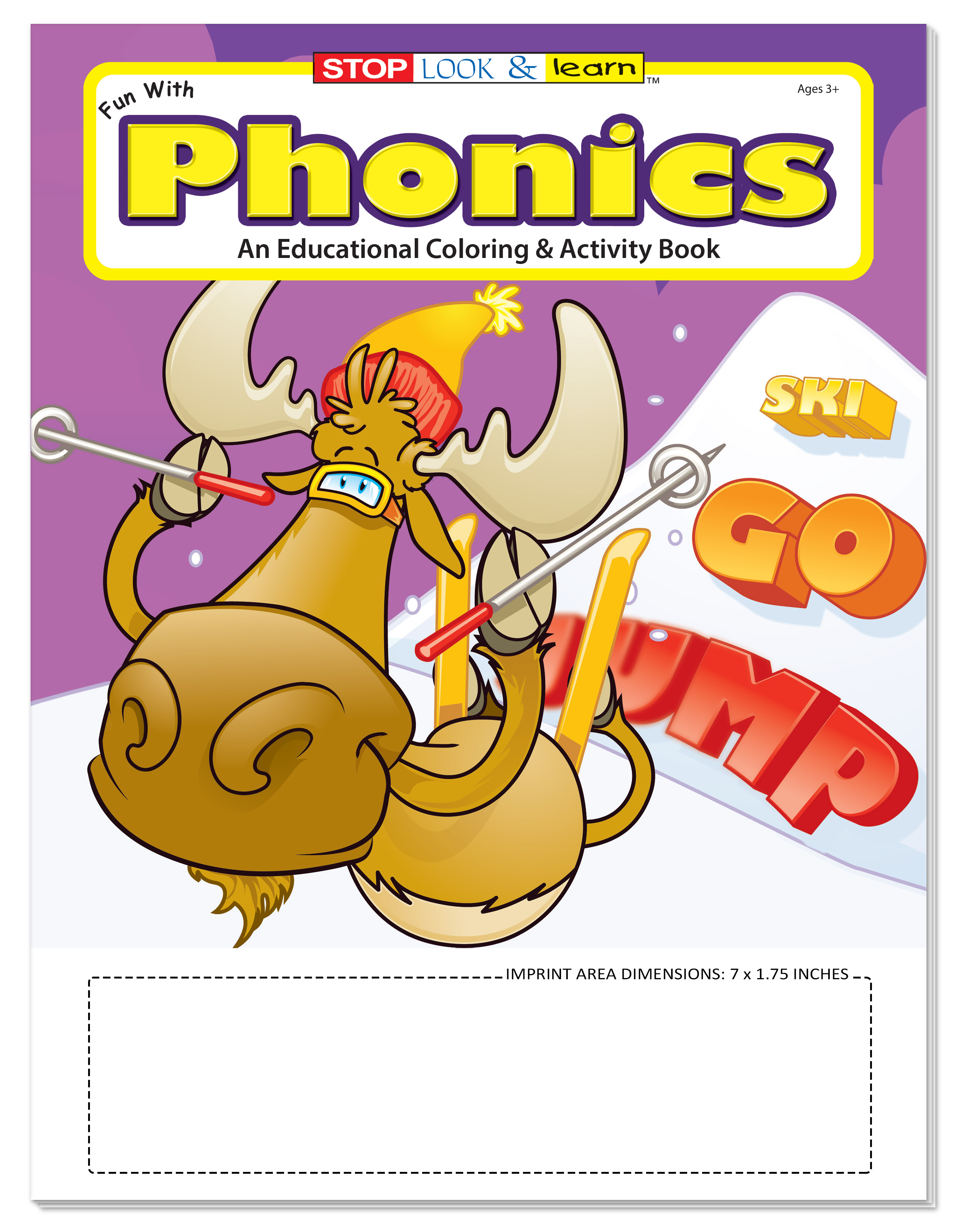 COLORING SET - Fun With Phonics Coloring Book Fun Pack 6