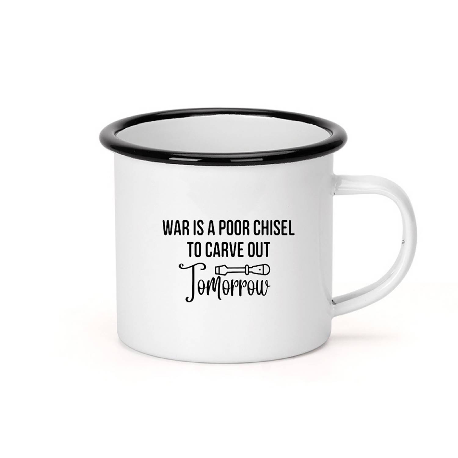 13oz Vintage Enamel Mug – Lightweight & Durable for Home Use 9