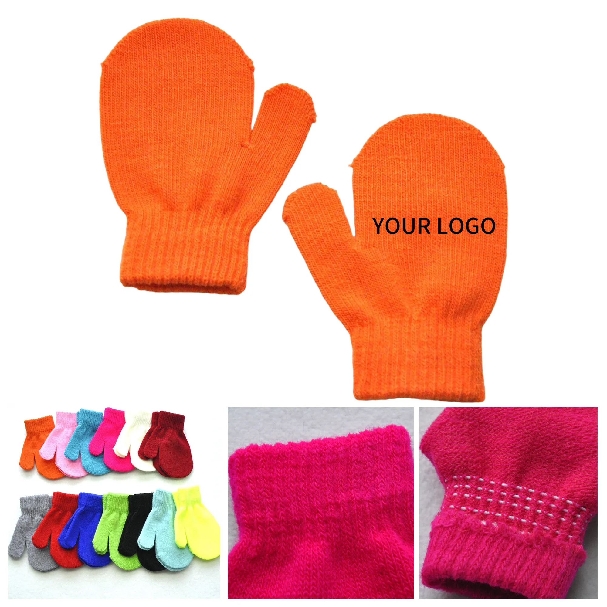 Baby Knitted Mittens 3