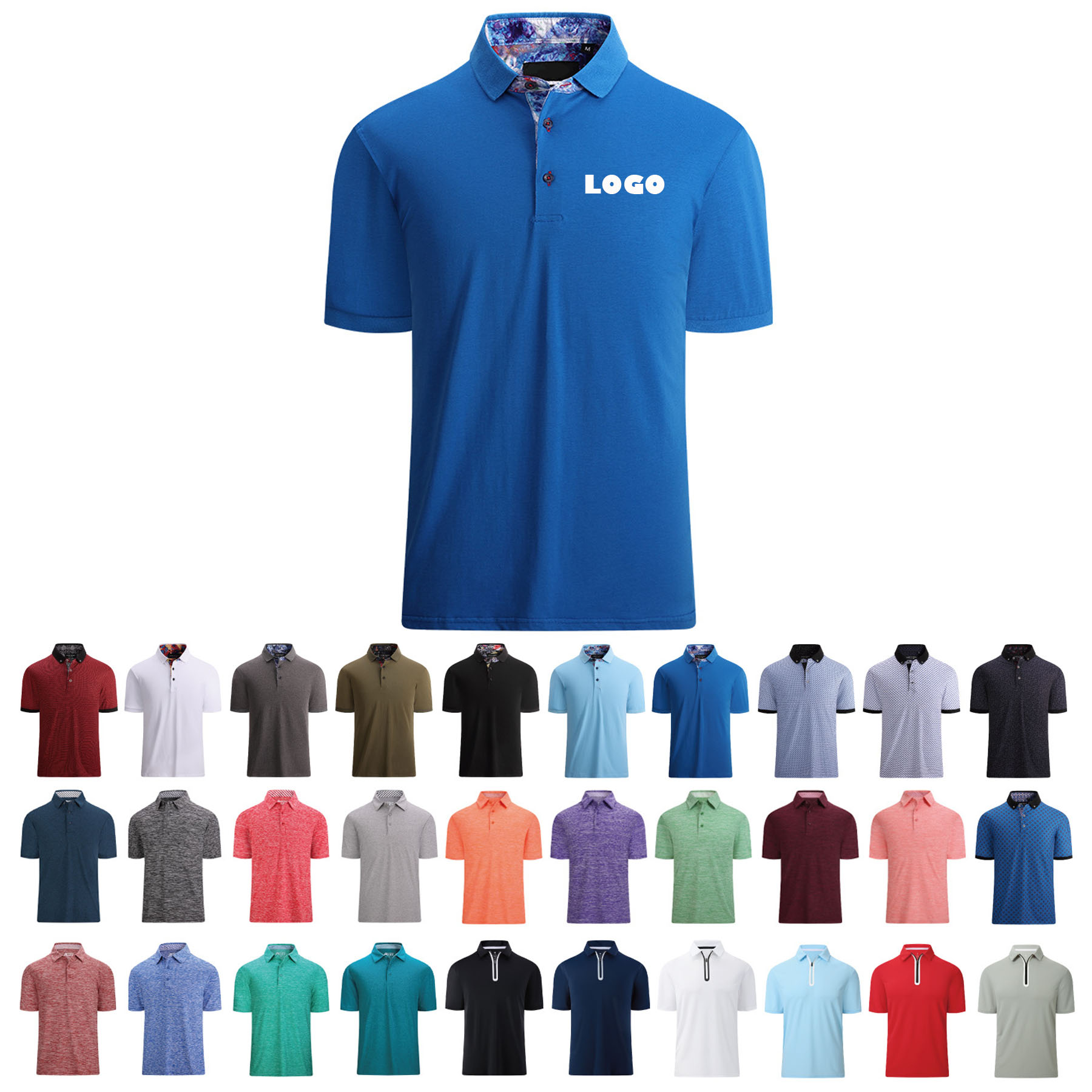 Short Sleeve Golf Polo Shirt 2