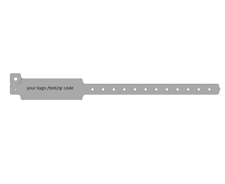 Wide Vinyl Wristband 5