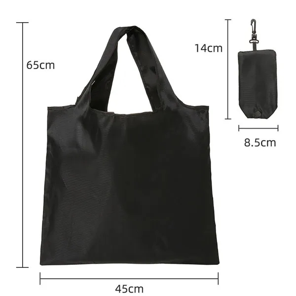 Large Santorini Foldaway Shopping Tote Bag - 210D Polyester 4