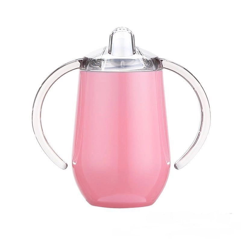 10 OZ Stainless Steel Baby Sippy Trumbler 1