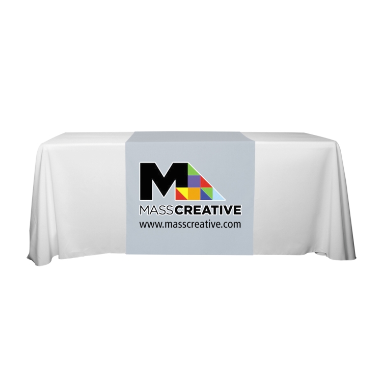 "Roger Six" 60" L Table Runners (PhotoImage Full Color) / Accommodates 3 ft Table and Larger 9