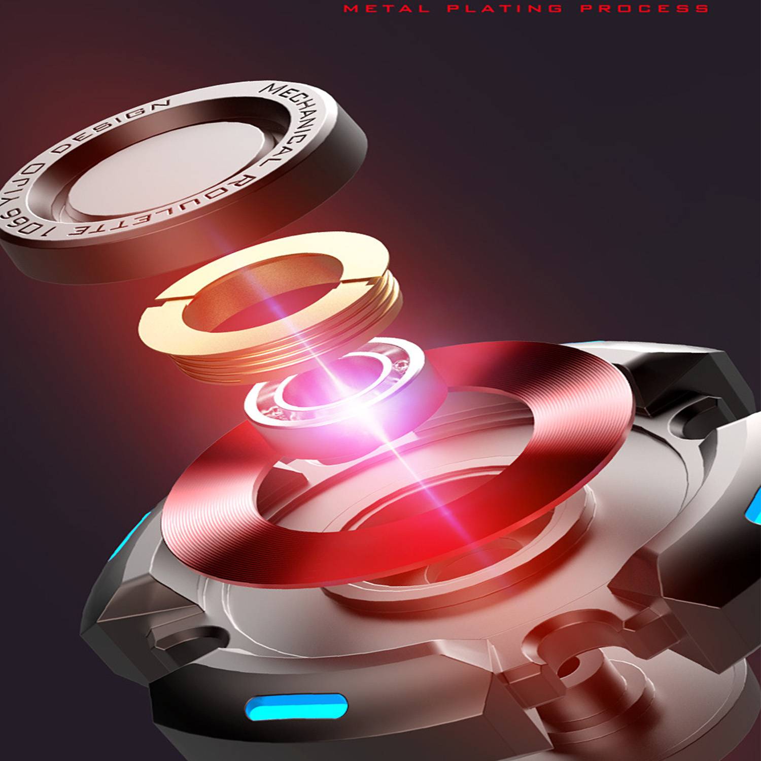 Metal Finger Hand Spinner Toys 4