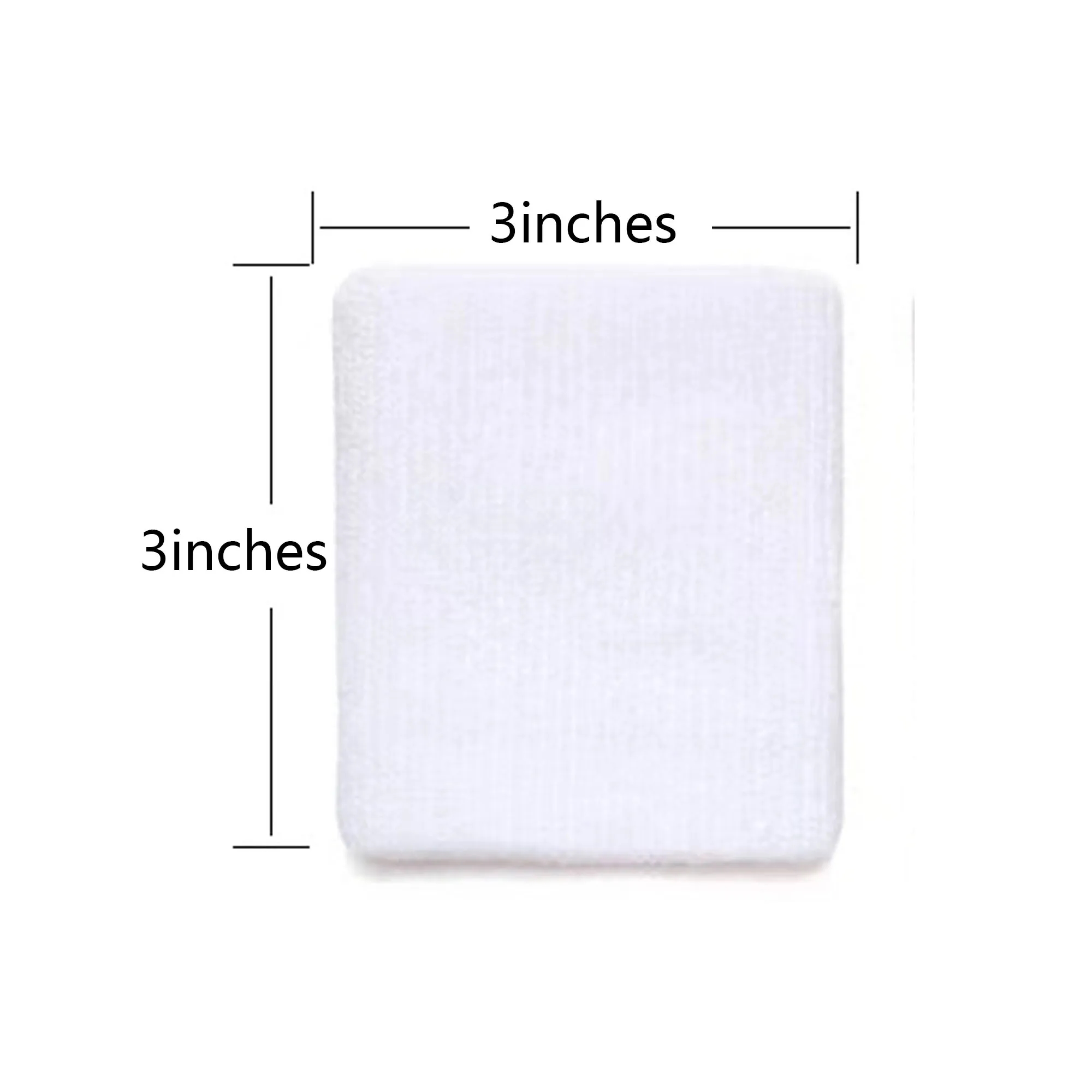 Moq 50 Pairs Sports Elastic Wrist Guard Breathable Sweatband 2