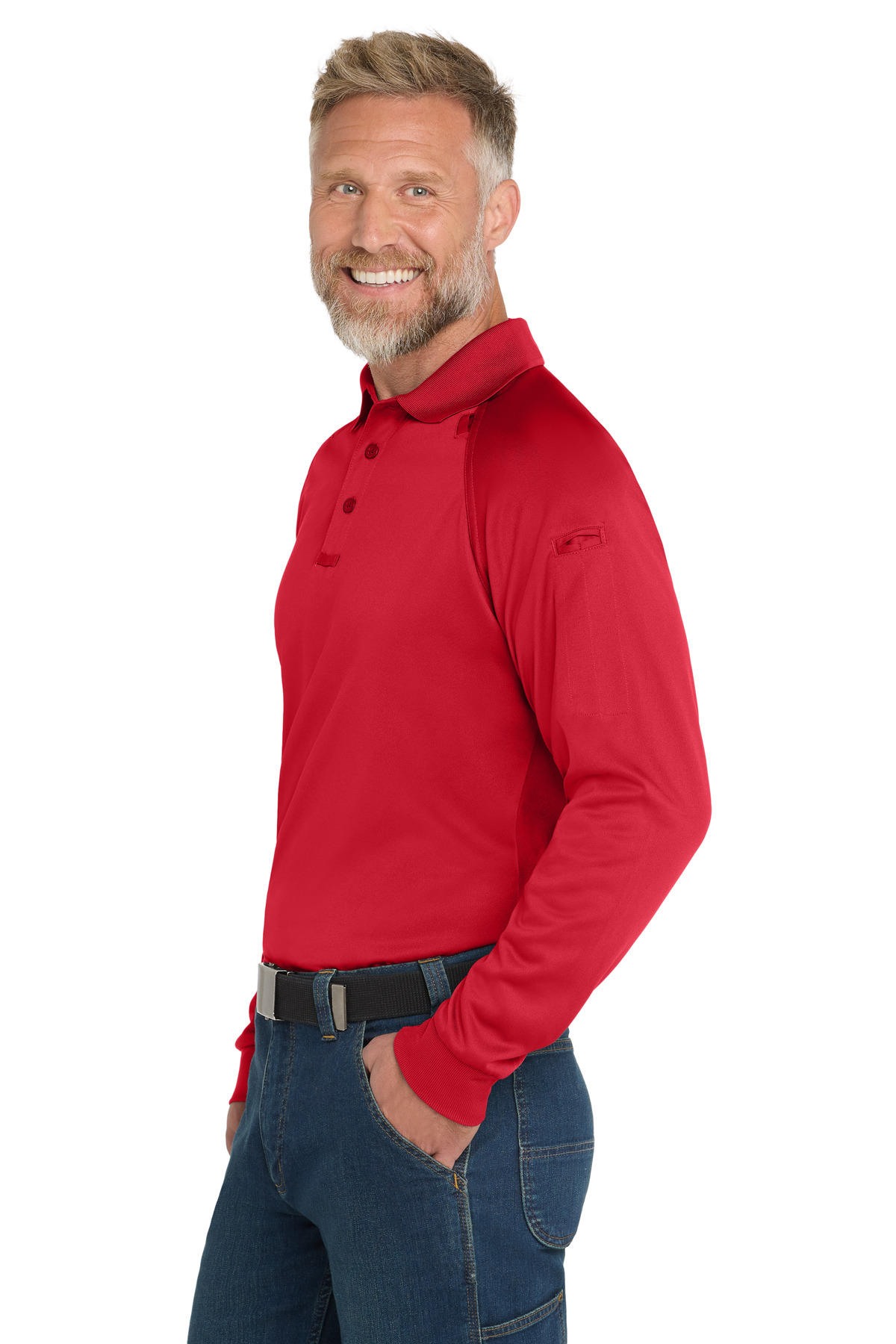 CornerStone - Select Long Sleeve Snag-Proof Tactical Polo. CS410LS 8