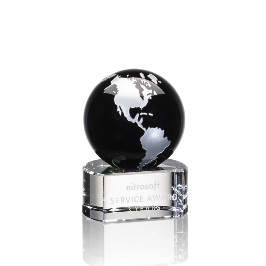Dundee Globe Award - Black/Silver