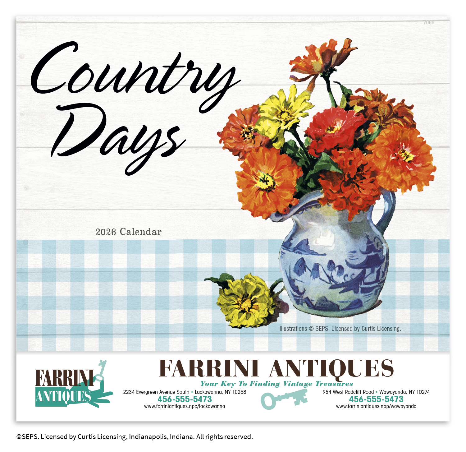 Good Value™ Country Days - Stapled Calendar 46