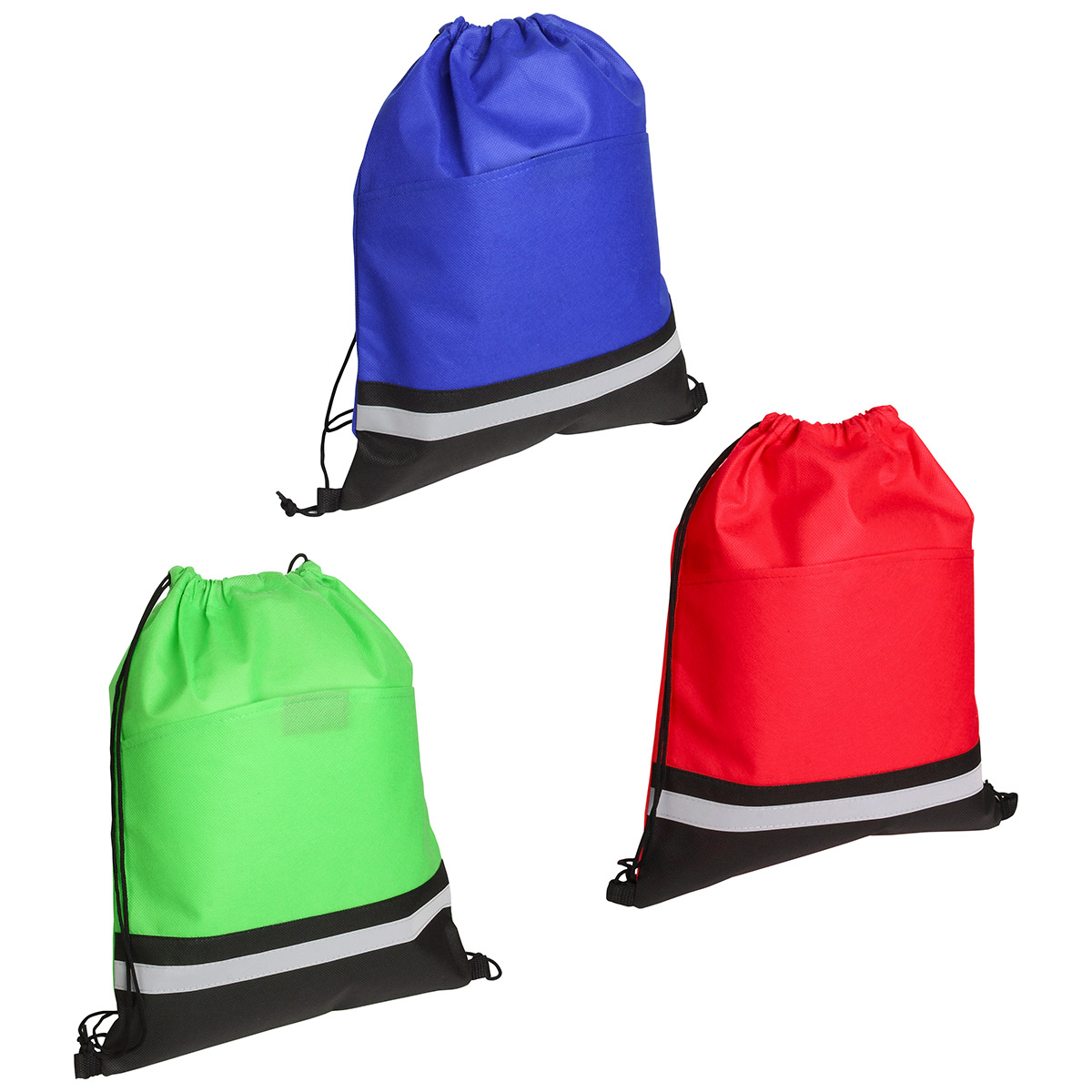 Safety Non-Woven Drawstring Bag 19