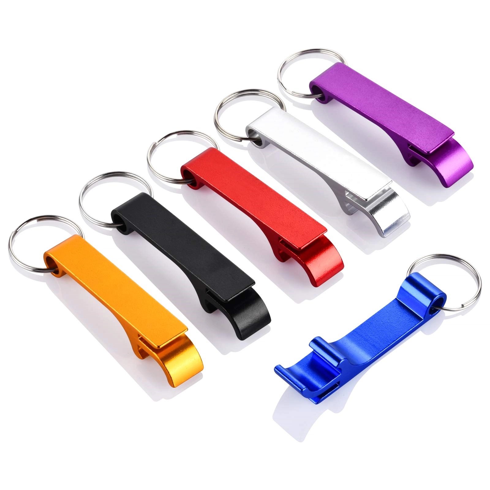 Aluminum Bottle/Can Opener Key Ring 1